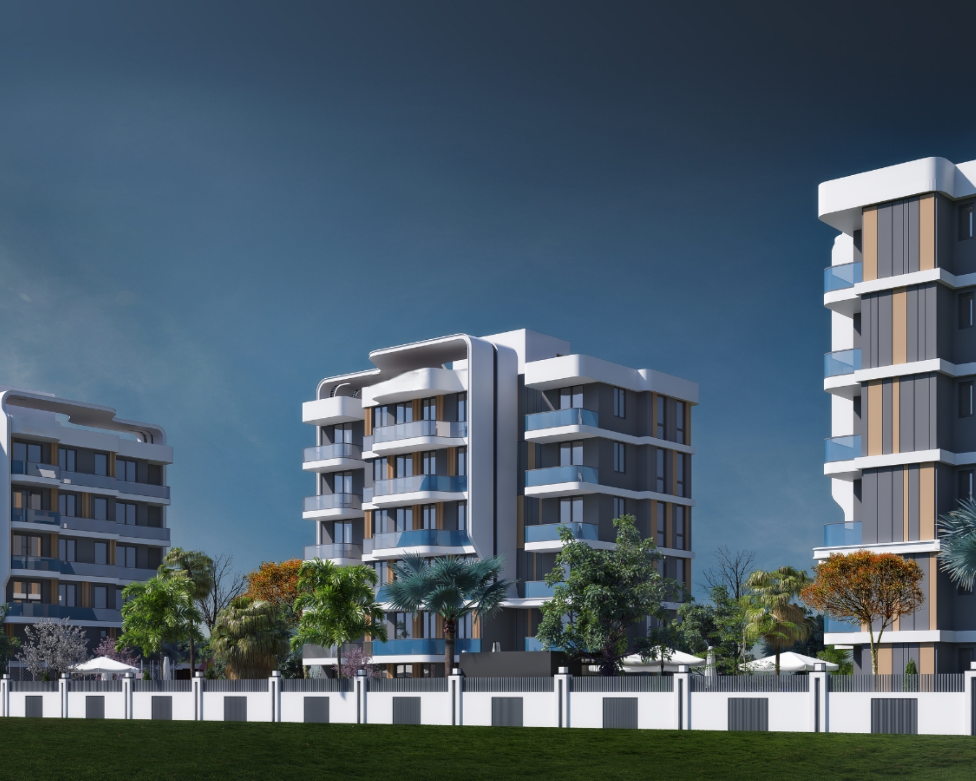 Luxurious Mountain View 2+1 Apartment in Altıntaş, Antalya