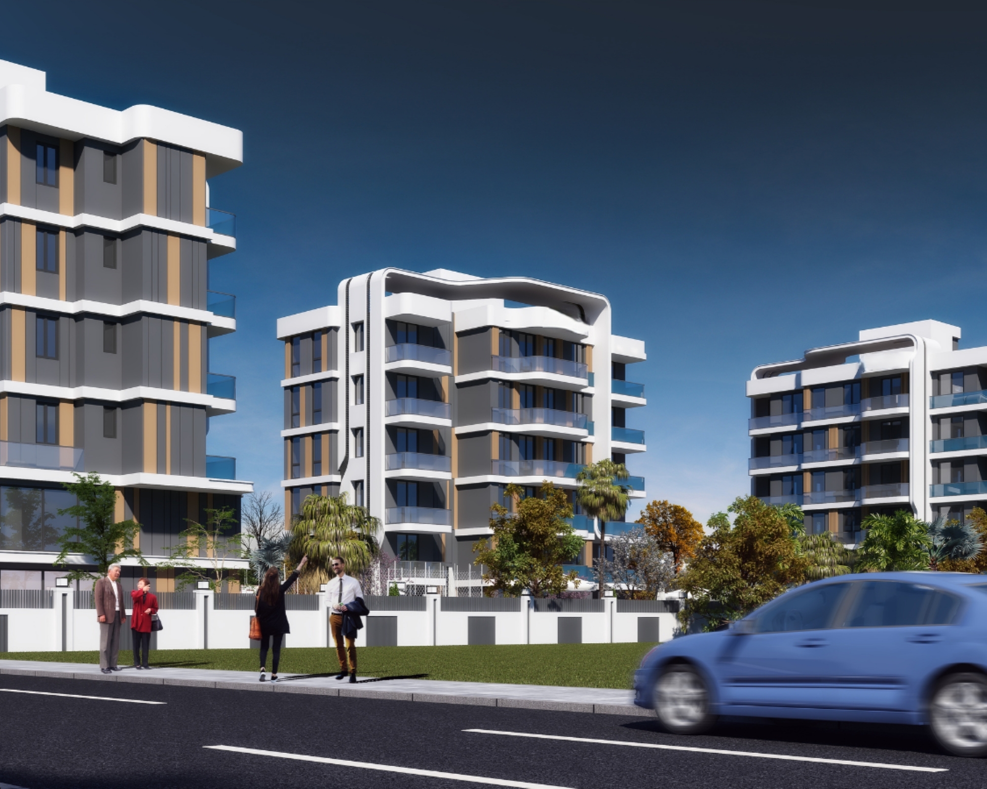 Luxurious Mountain View 2+1 Apartment in Altıntaş, Antalya