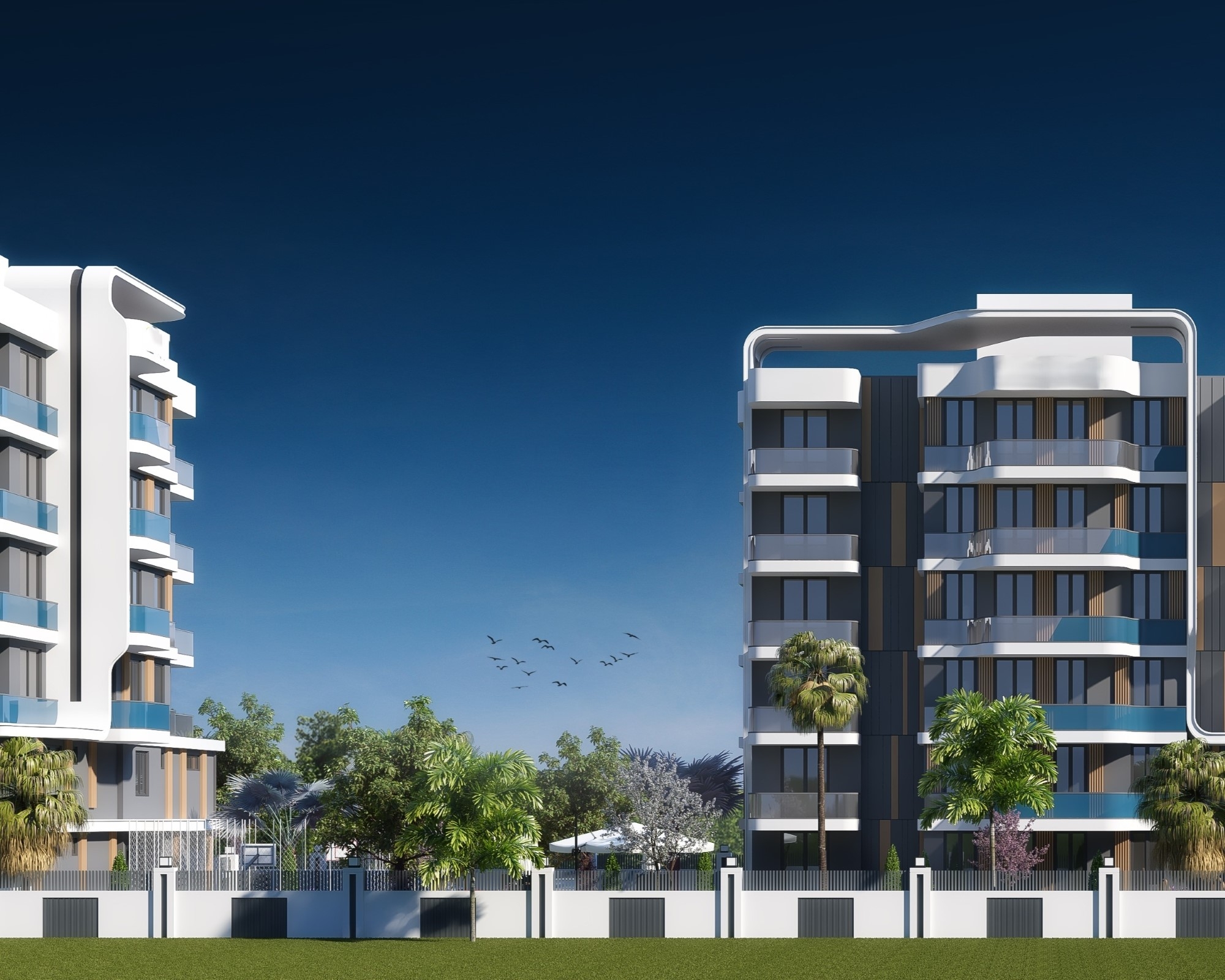 Luxurious Mountain View 2+1 Apartment in Altıntaş, Antalya