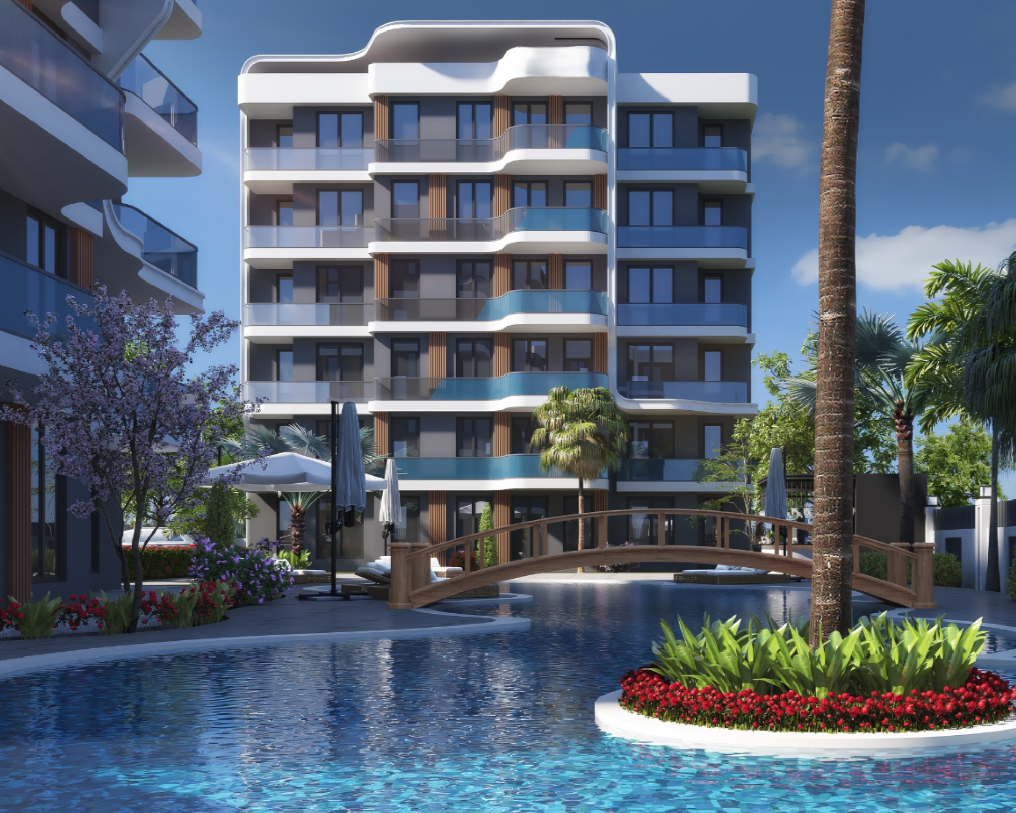 Luxurious Mountain View 2+1 Apartment in Altıntaş, Antalya