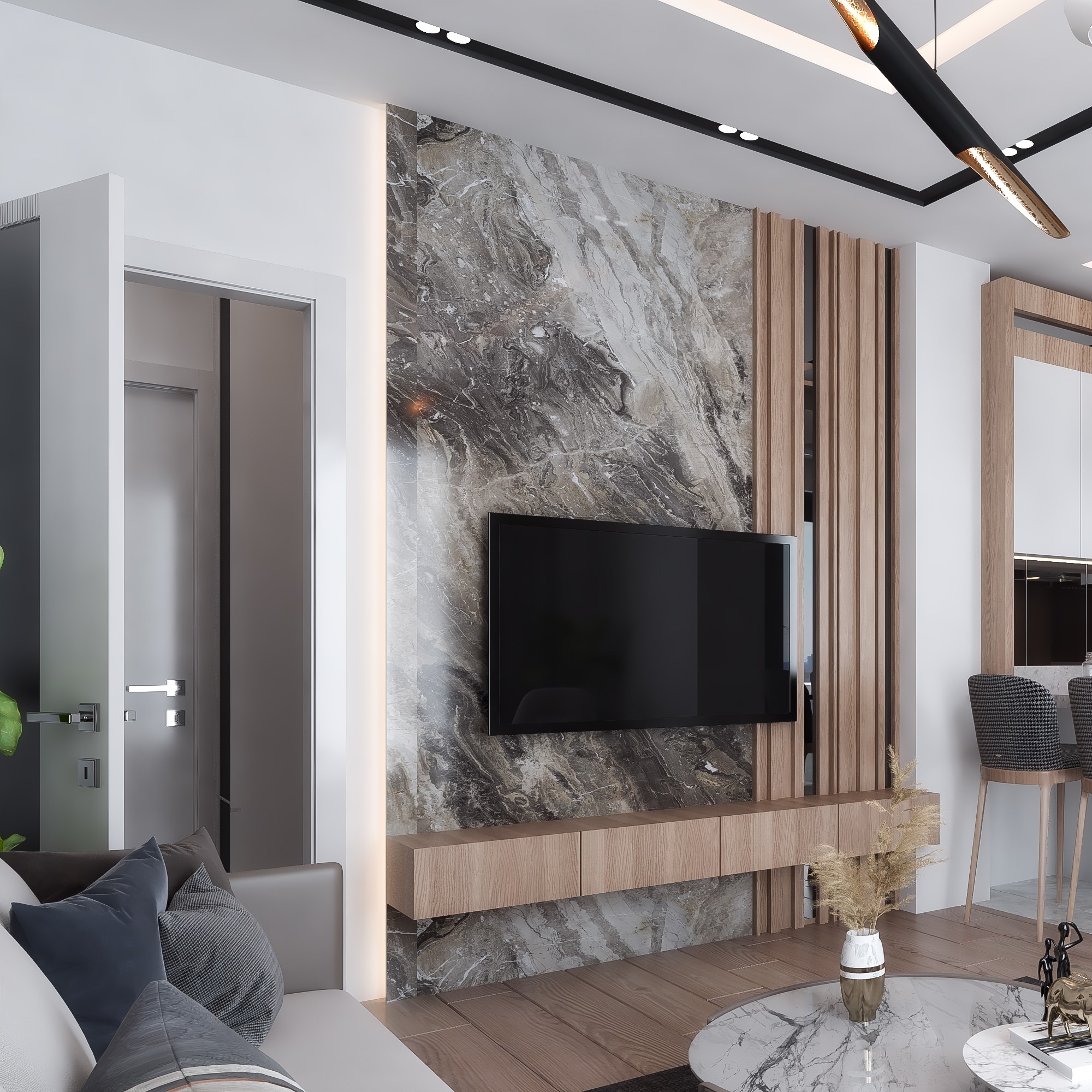 Luxurious Mountain View 2+1 Apartment in Altıntaş, Antalya