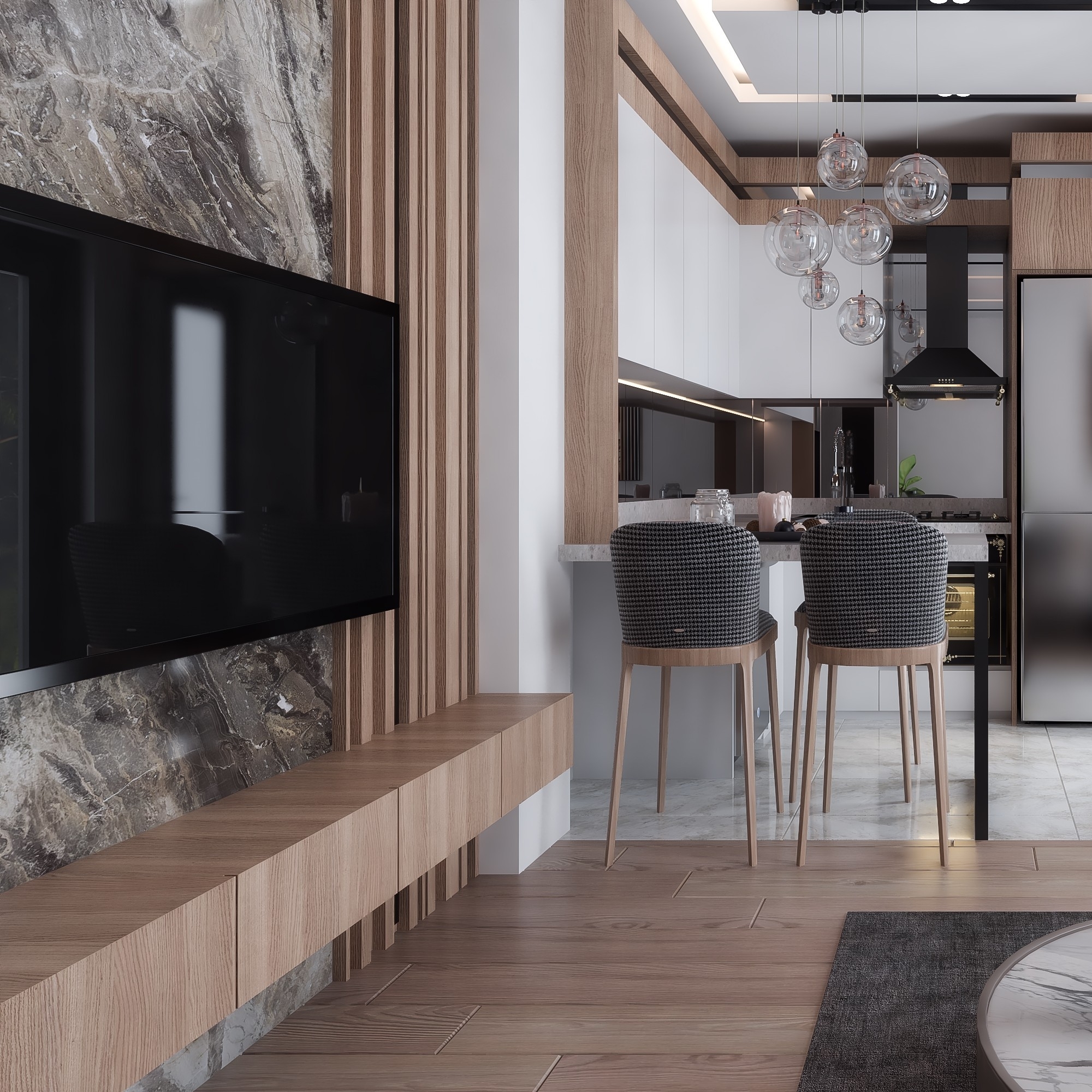 Luxurious Mountain View 2+1 Apartment in Altıntaş, Antalya