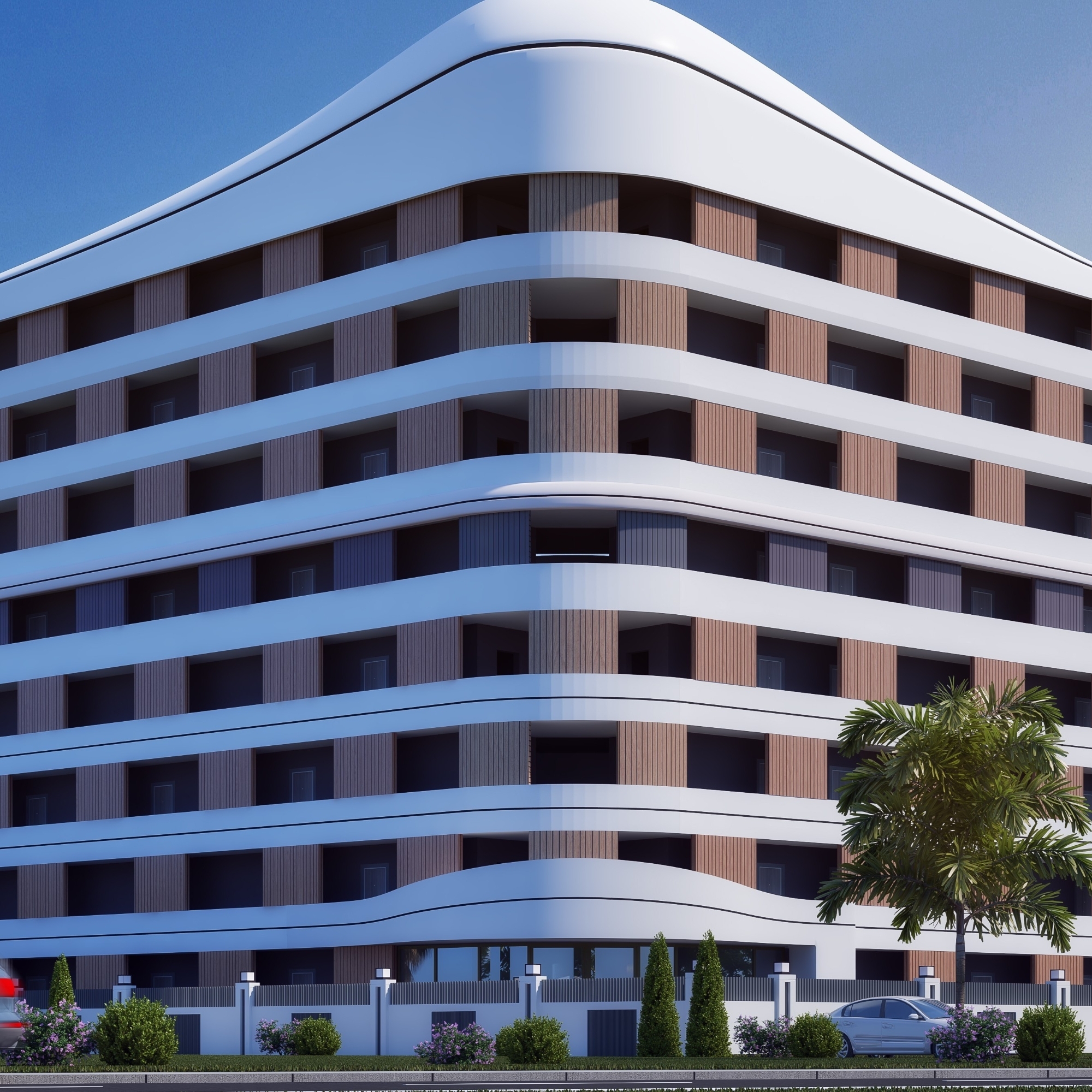 Luxurious 1+1 Apartment with Mountain Views in ALTINTAŞ
