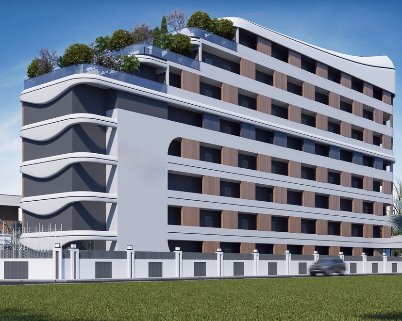 Luxurious 1+1 Apartment with Mountain Views in ALTINTAŞ