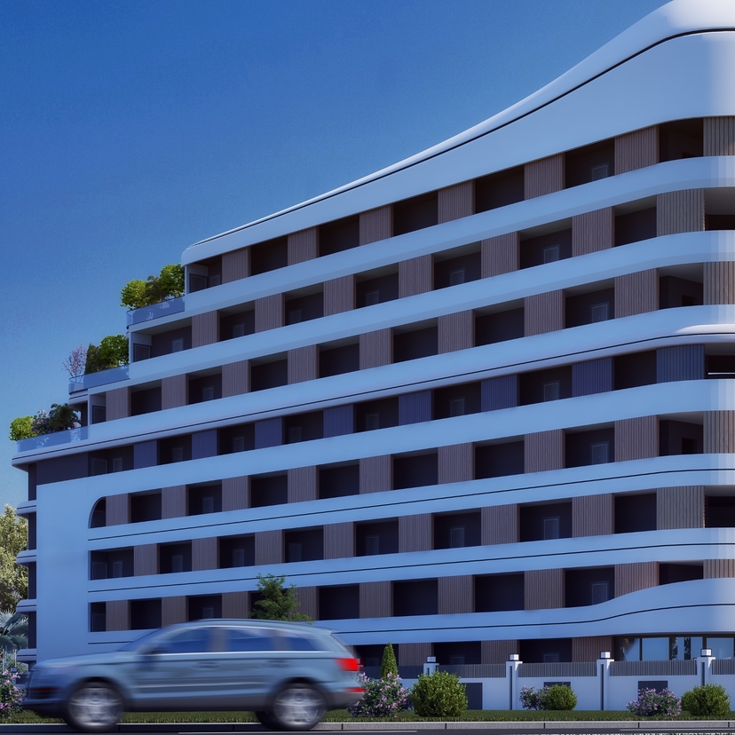 Luxurious 1+1 Apartment with Mountain Views in ALTINTAŞ