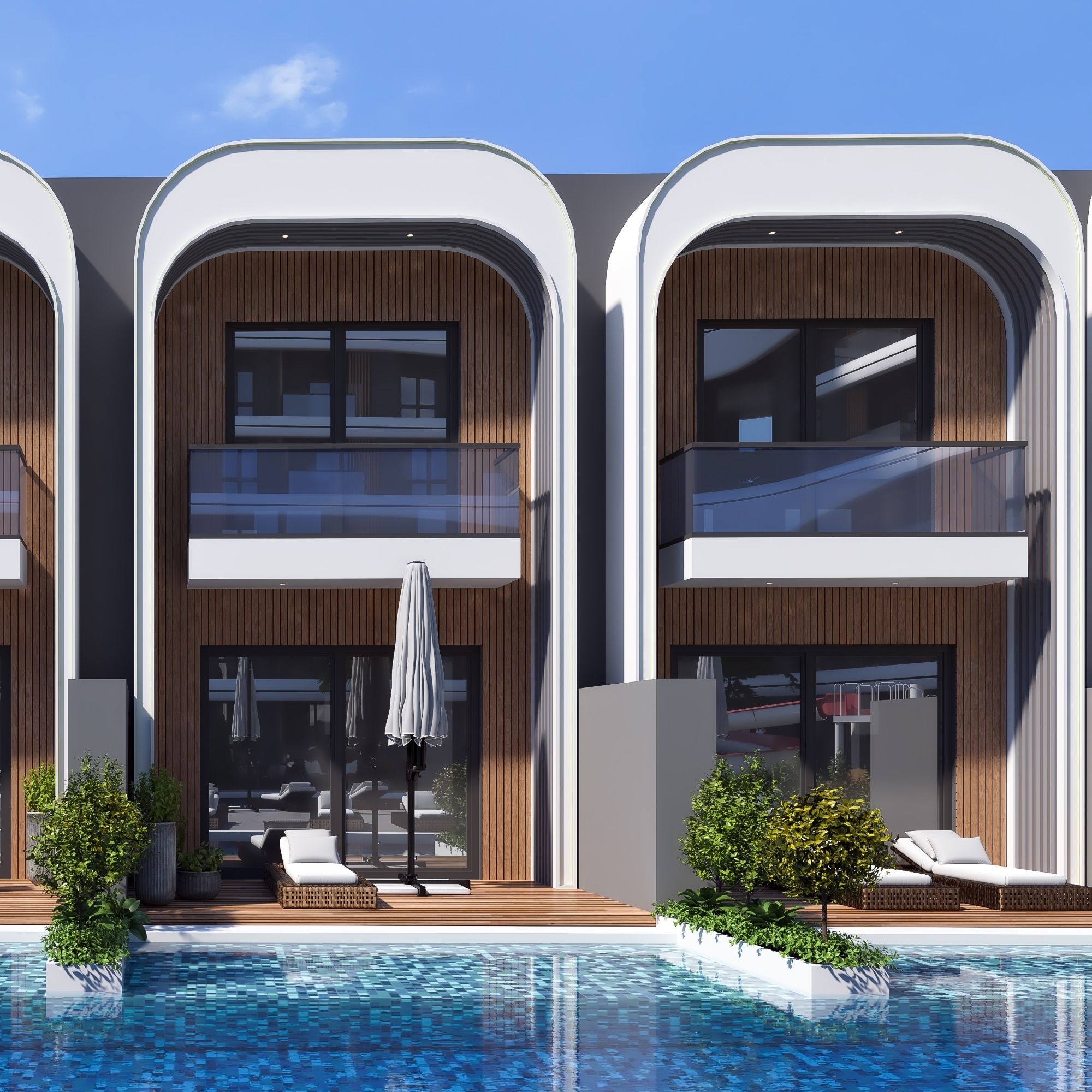 Luxurious 1+1 Apartment with Mountain Views in ALTINTAŞ
