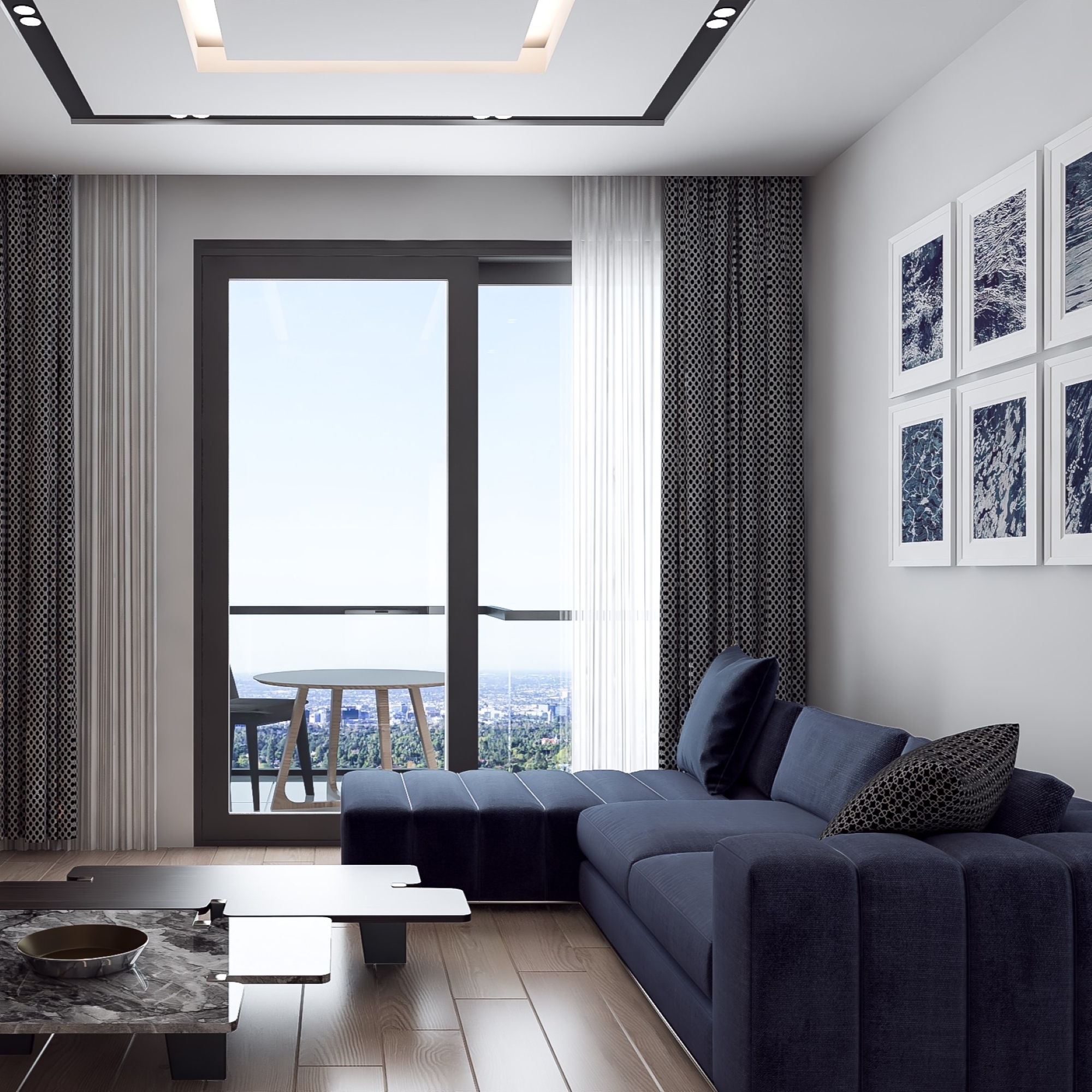 Luxurious 1+1 Apartment with Mountain Views in ALTINTAŞ