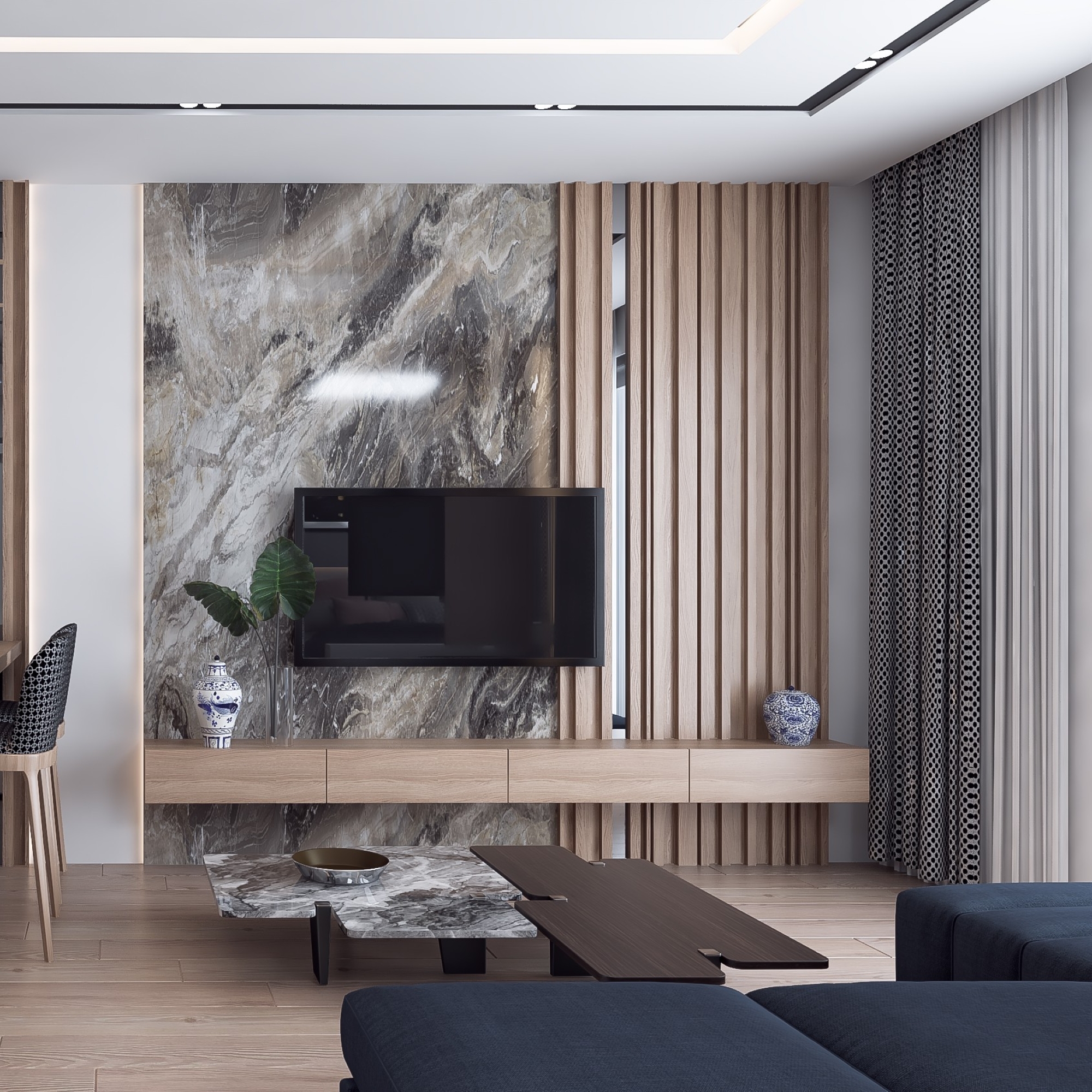 Luxurious 1+1 Apartment with Mountain Views in ALTINTAŞ