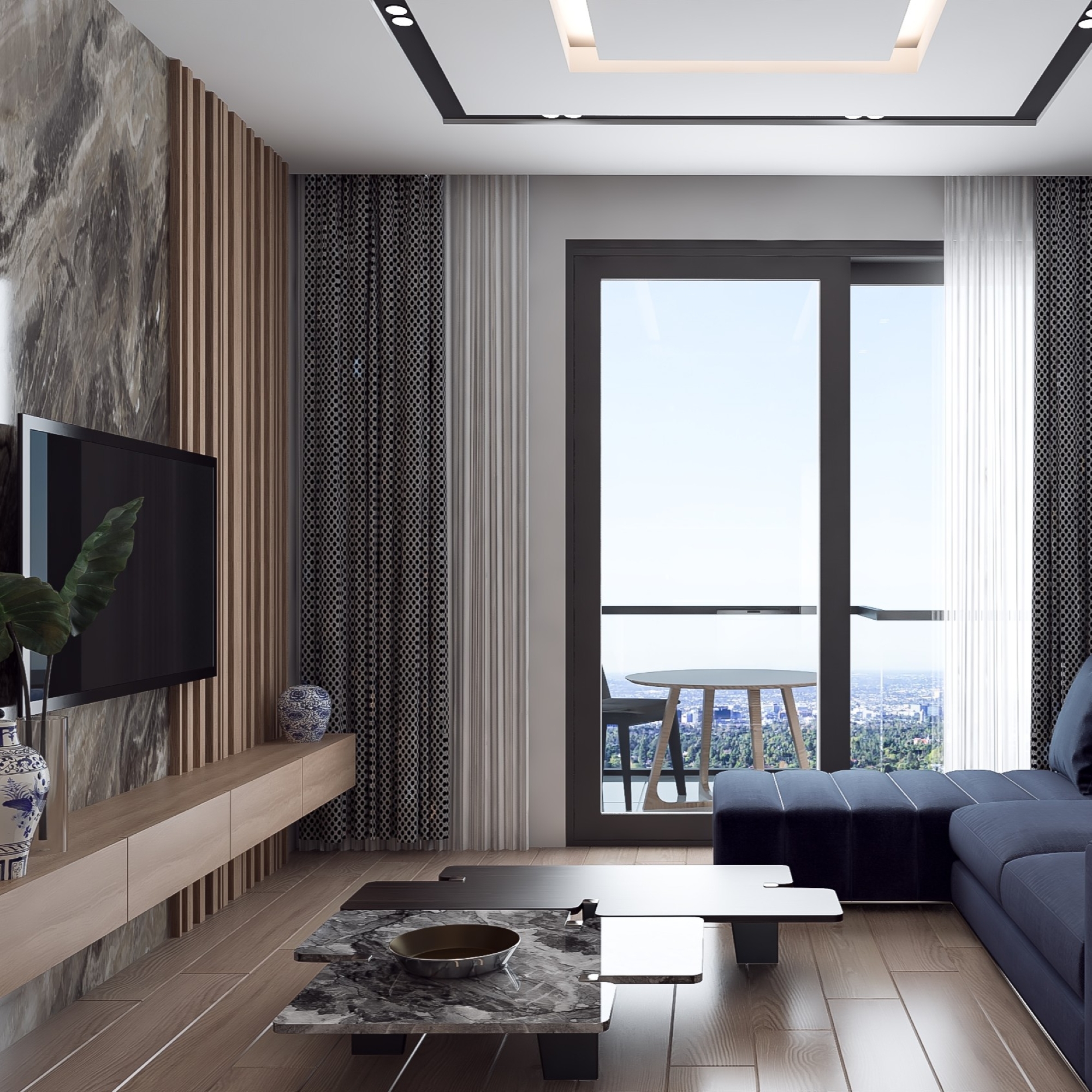 Luxurious 1+1 Apartment with Mountain Views in ALTINTAŞ