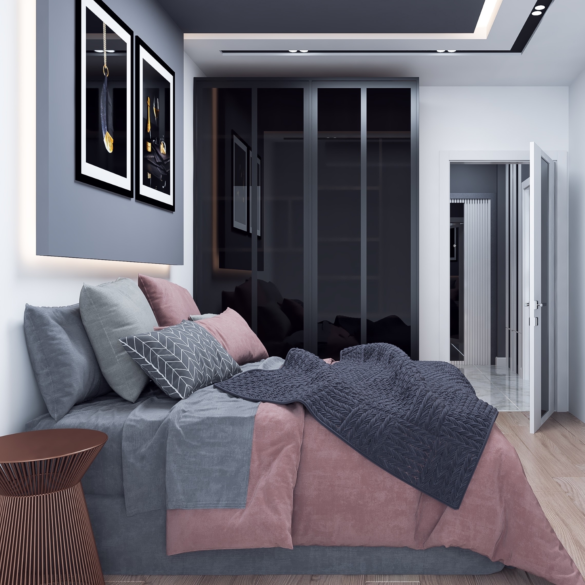 Luxurious 1+1 Apartment with Mountain Views in ALTINTAŞ