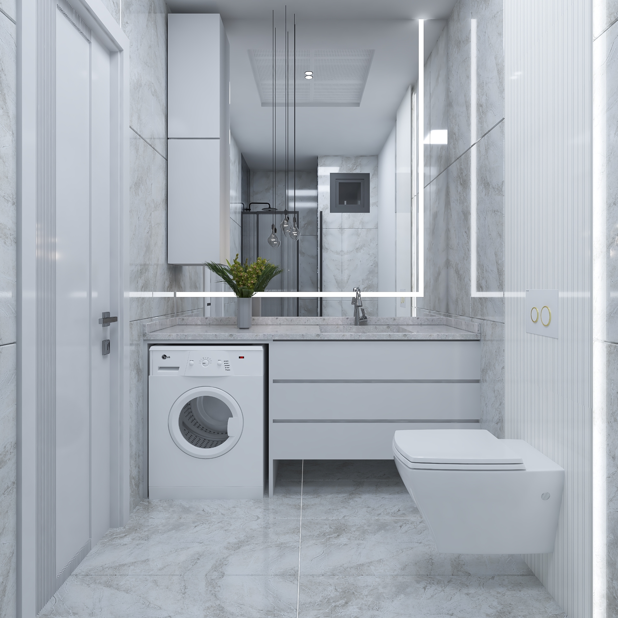 Luxurious 1+1 Apartment with Mountain Views in ALTINTAŞ