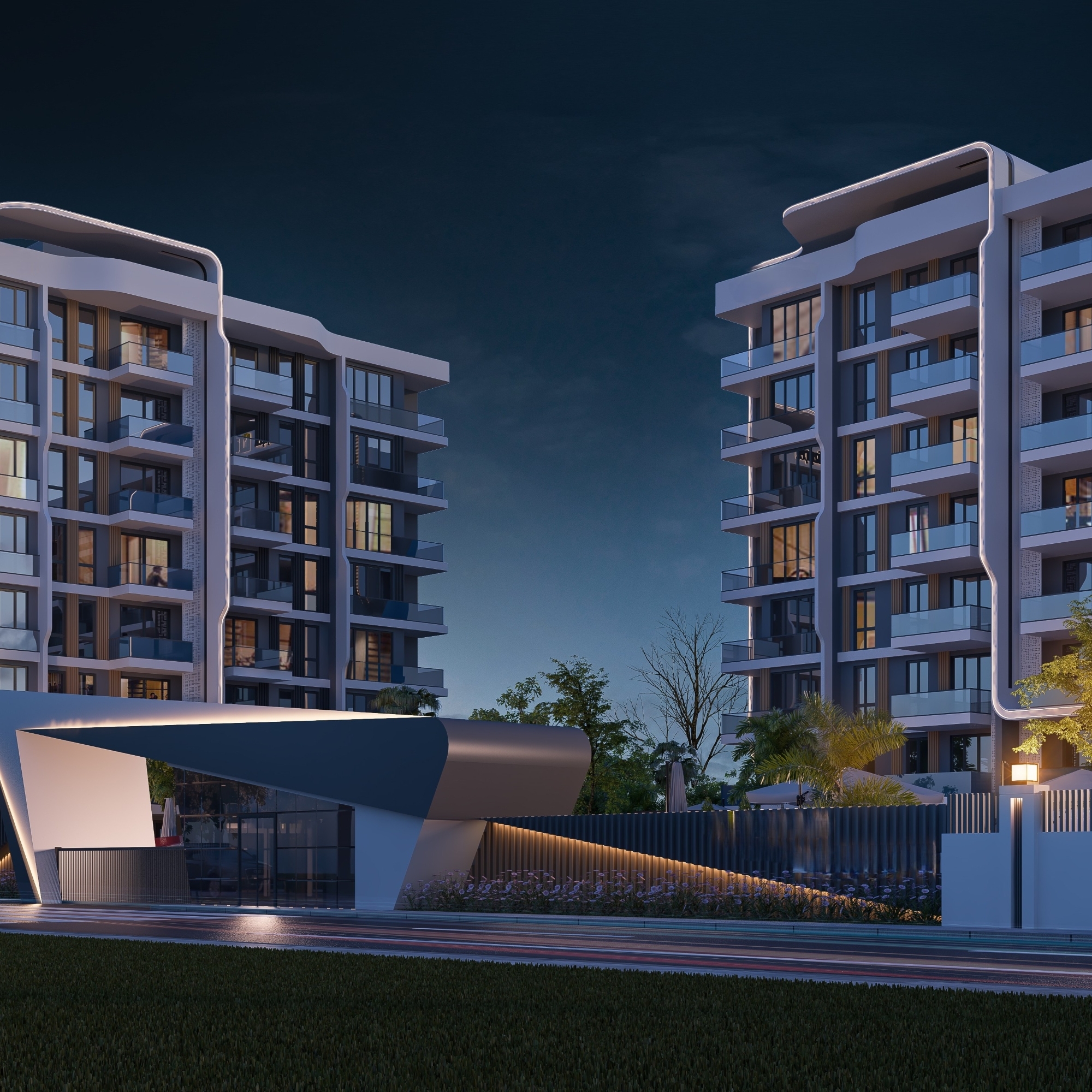 Luksus 2+1 Lejlighed med Bjergudsigt i ALTINTAŞ, Antalya