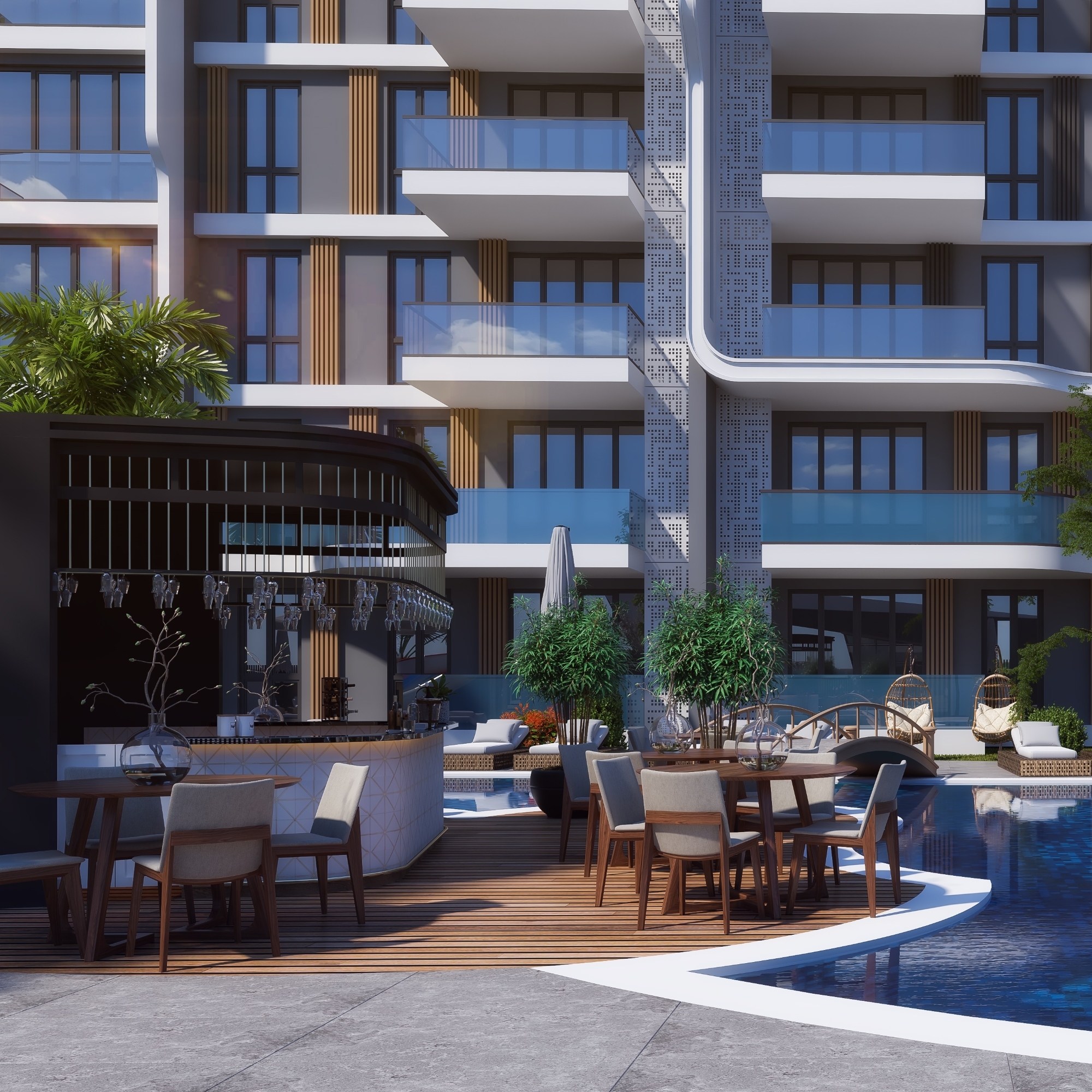 Luksus 2+1 Lejlighed med Bjergudsigt i ALTINTAŞ, Antalya