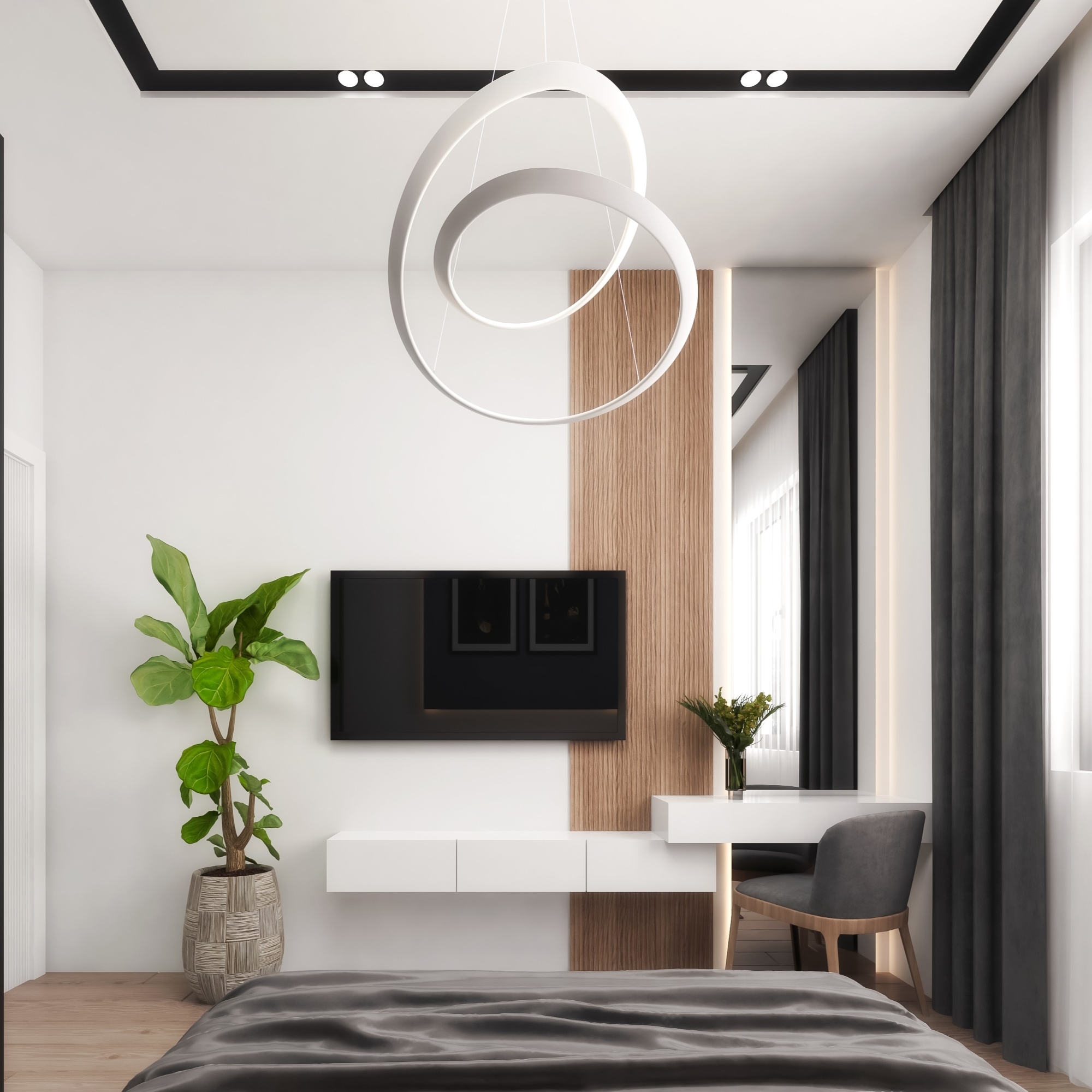 Luksus 2+1 Lejlighed med Bjergudsigt i ALTINTAŞ, Antalya