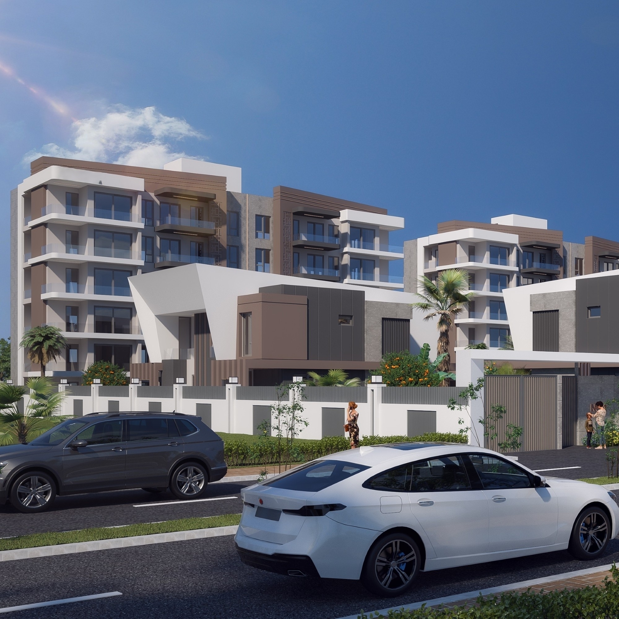 Luxury Mountain View 2+1 Apartment in Altıntaş, Antalya