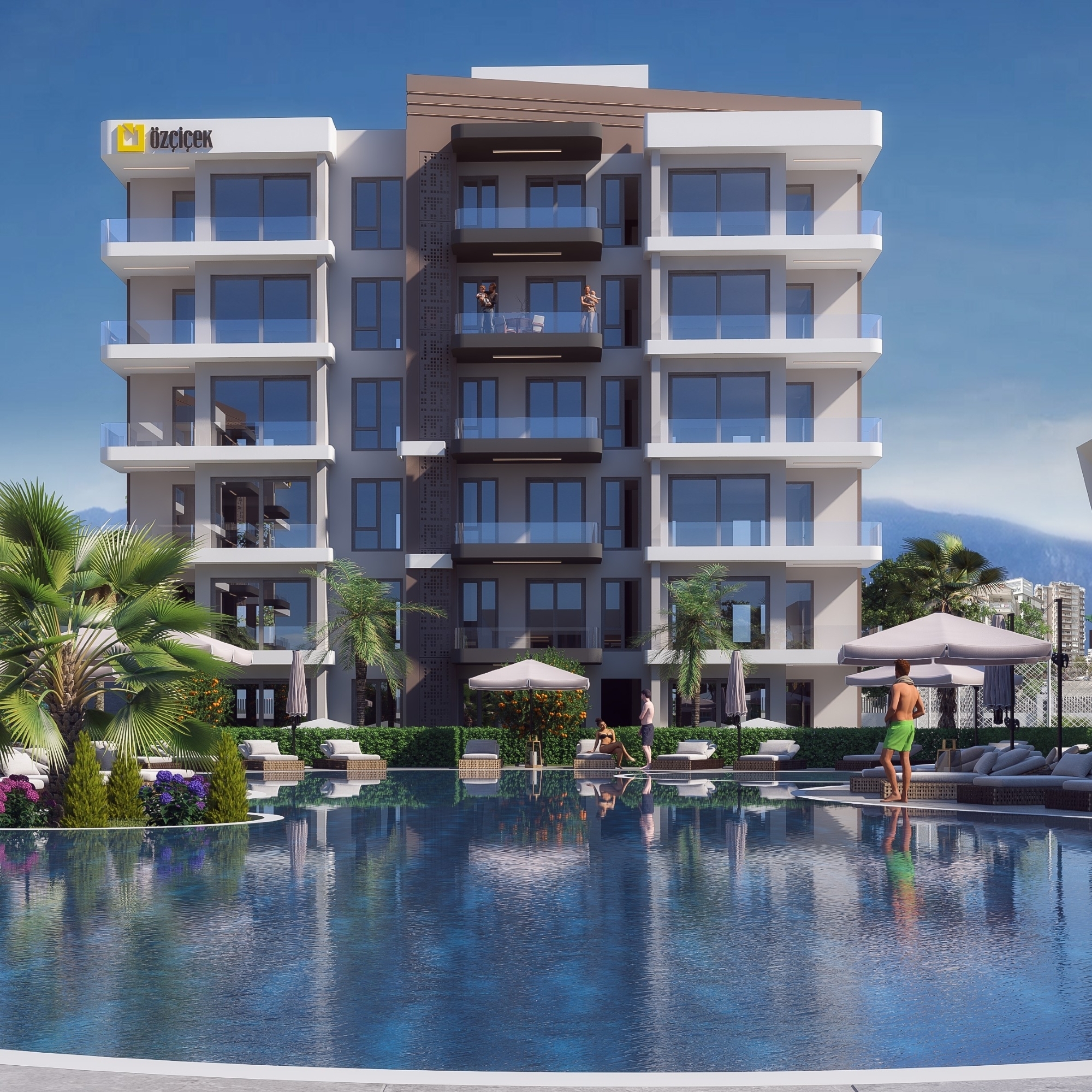 Luxury Mountain View 2+1 Apartment in Altıntaş, Antalya