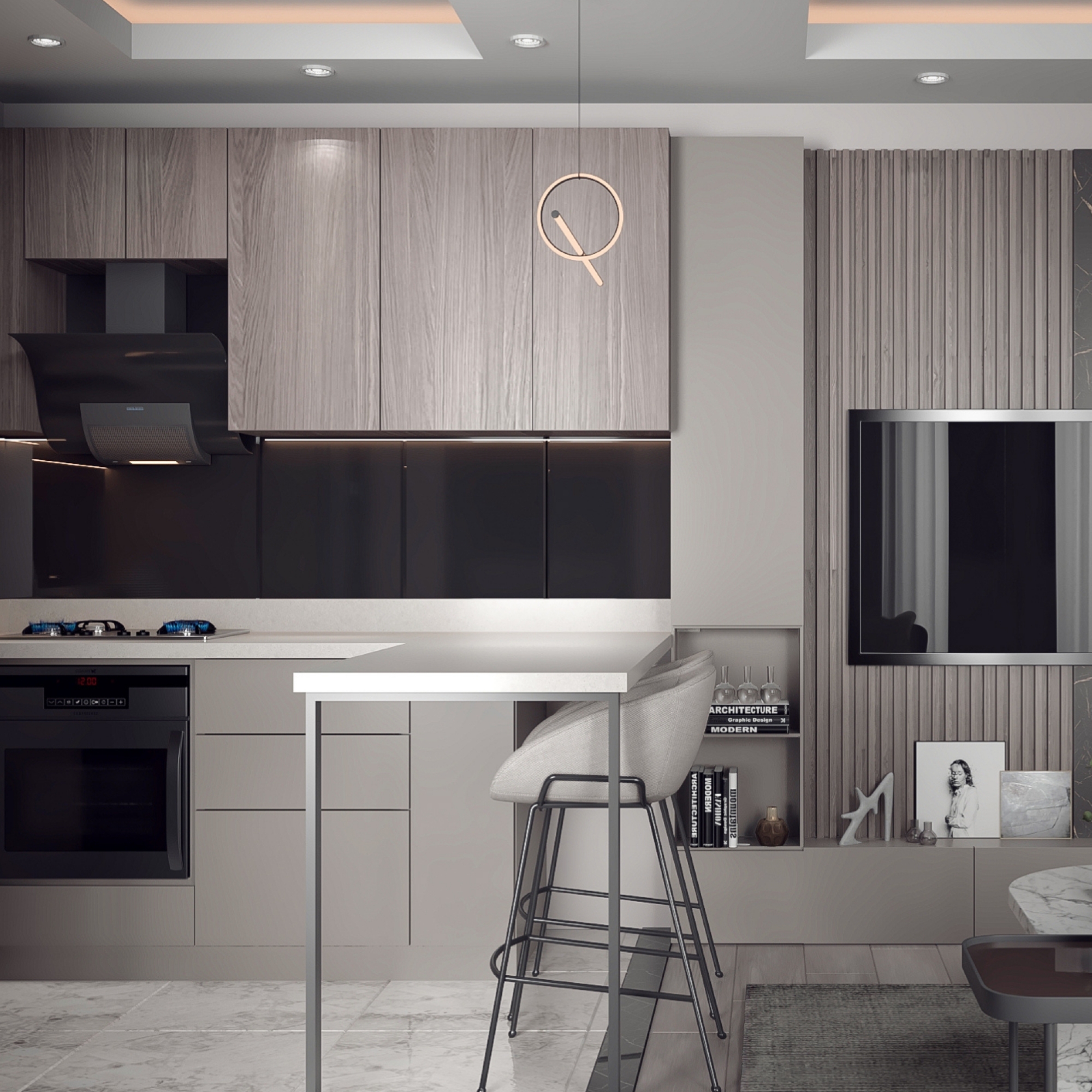 Luxury Mountain View 2+1 Apartment in Altıntaş, Antalya