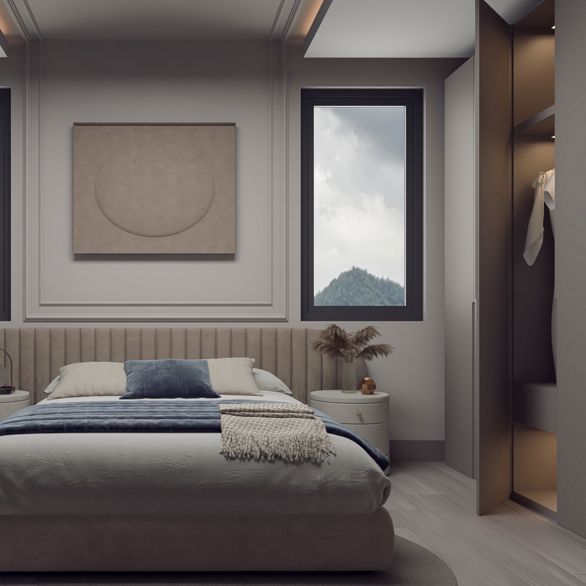 Luxury Mountain View 2+1 Apartment in Altıntaş, Antalya