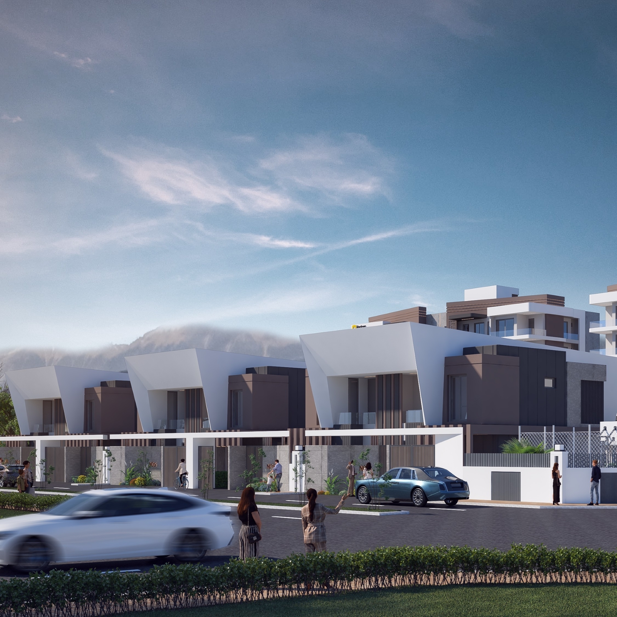 Luksuriøs Bjergudsigt 4+1 Villa i ALTINTAŞ, Antalya