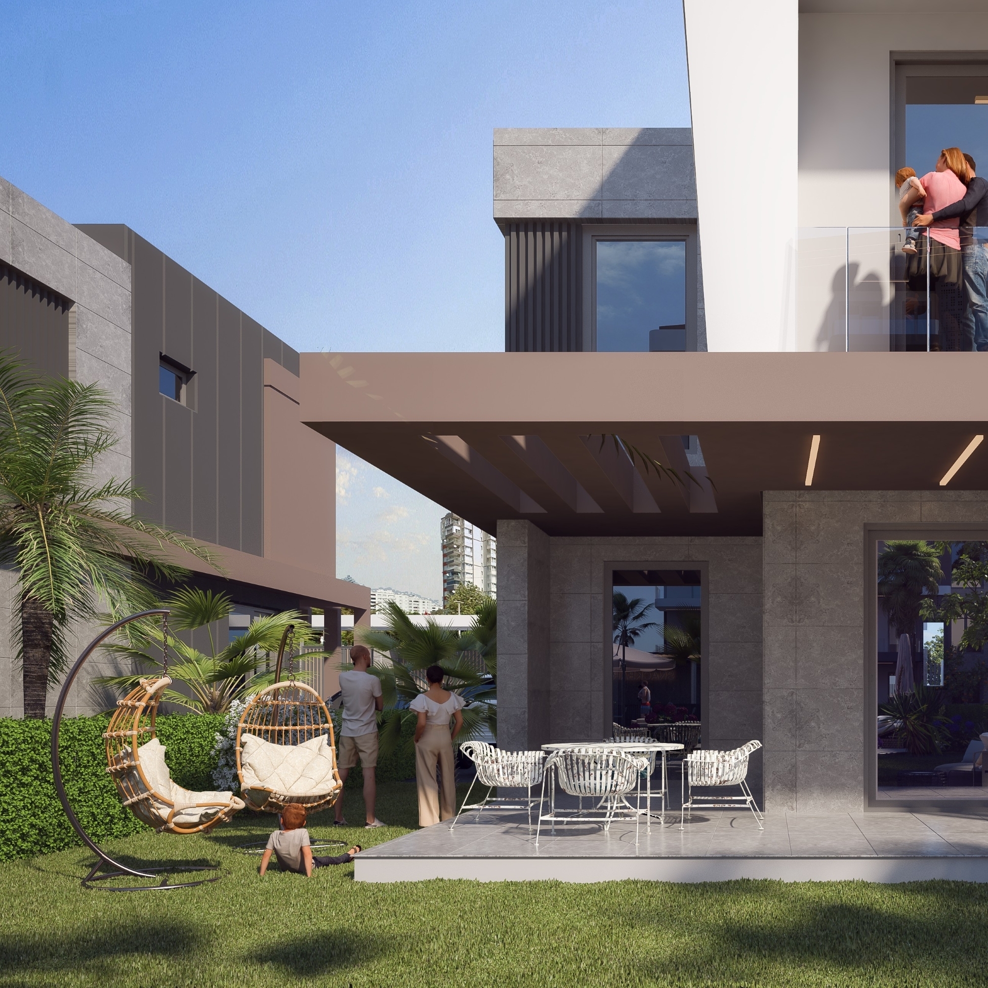 Luksuriøs Bjergudsigt 4+1 Villa i ALTINTAŞ, Antalya
