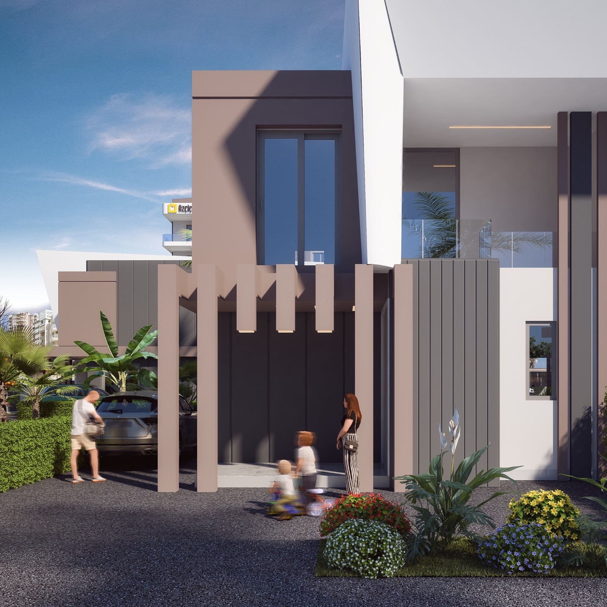 Luksuriøs Bjergudsigt 4+1 Villa i ALTINTAŞ, Antalya