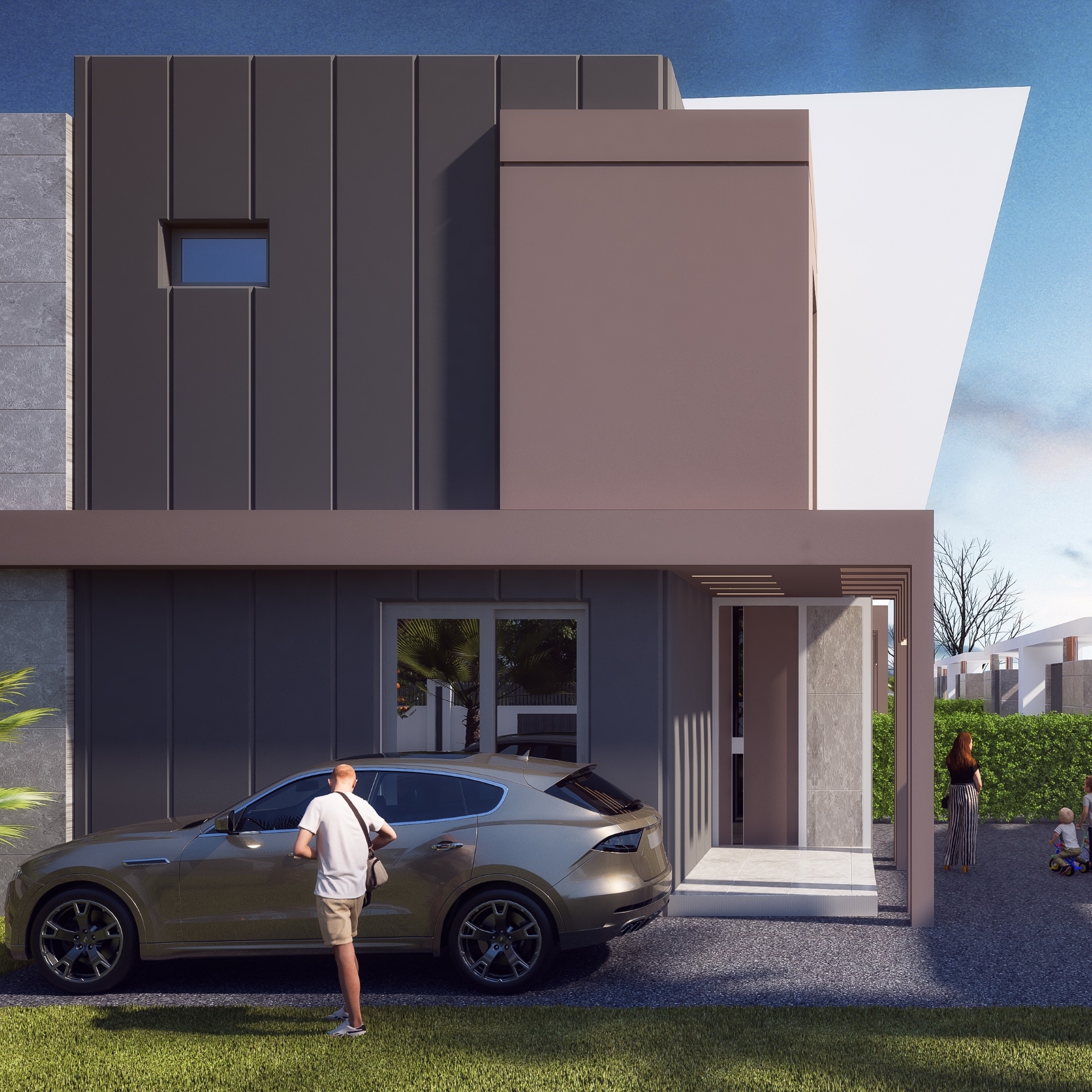 Luksuriøs Bjergudsigt 4+1 Villa i ALTINTAŞ, Antalya