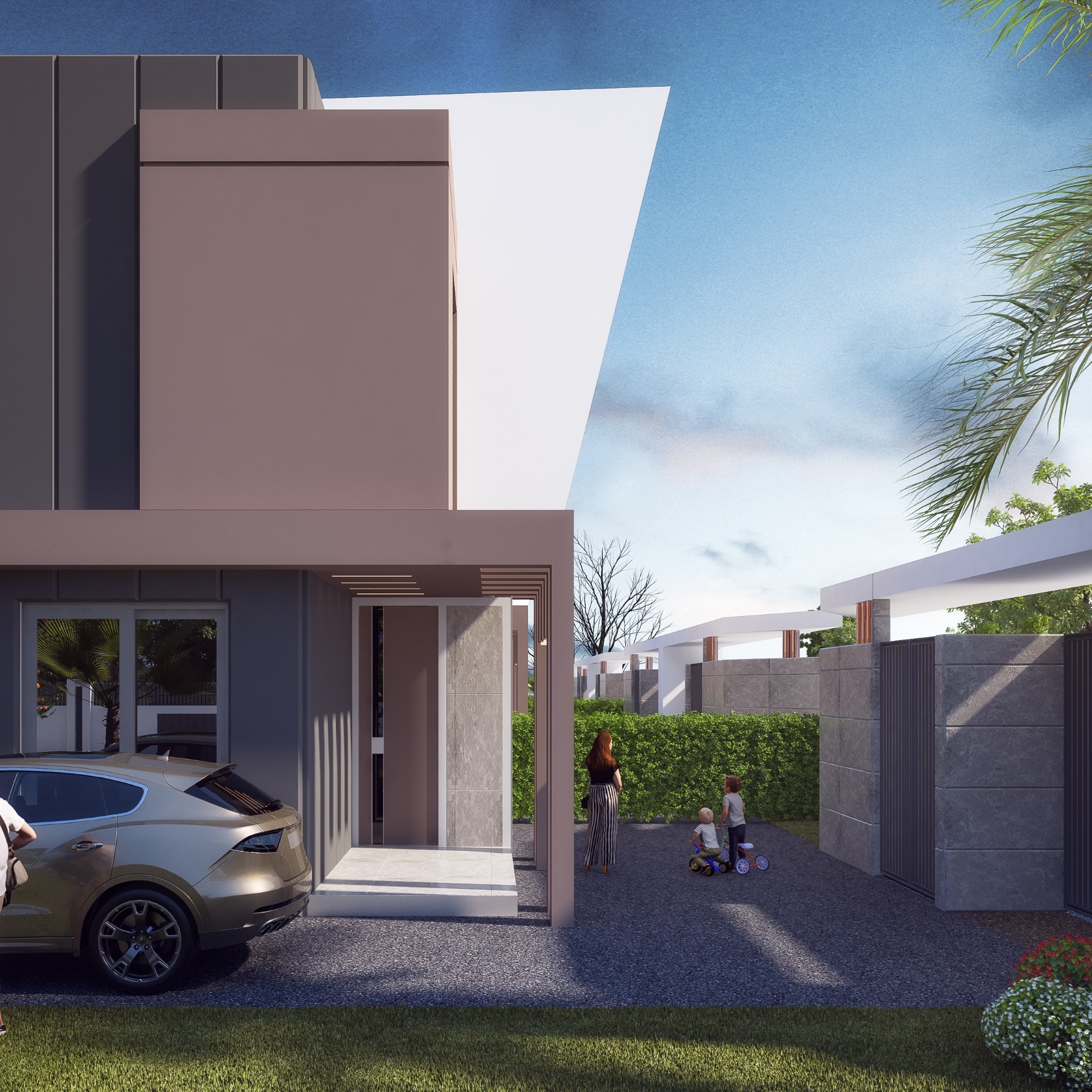 Luksuriøs Bjergudsigt 4+1 Villa i ALTINTAŞ, Antalya