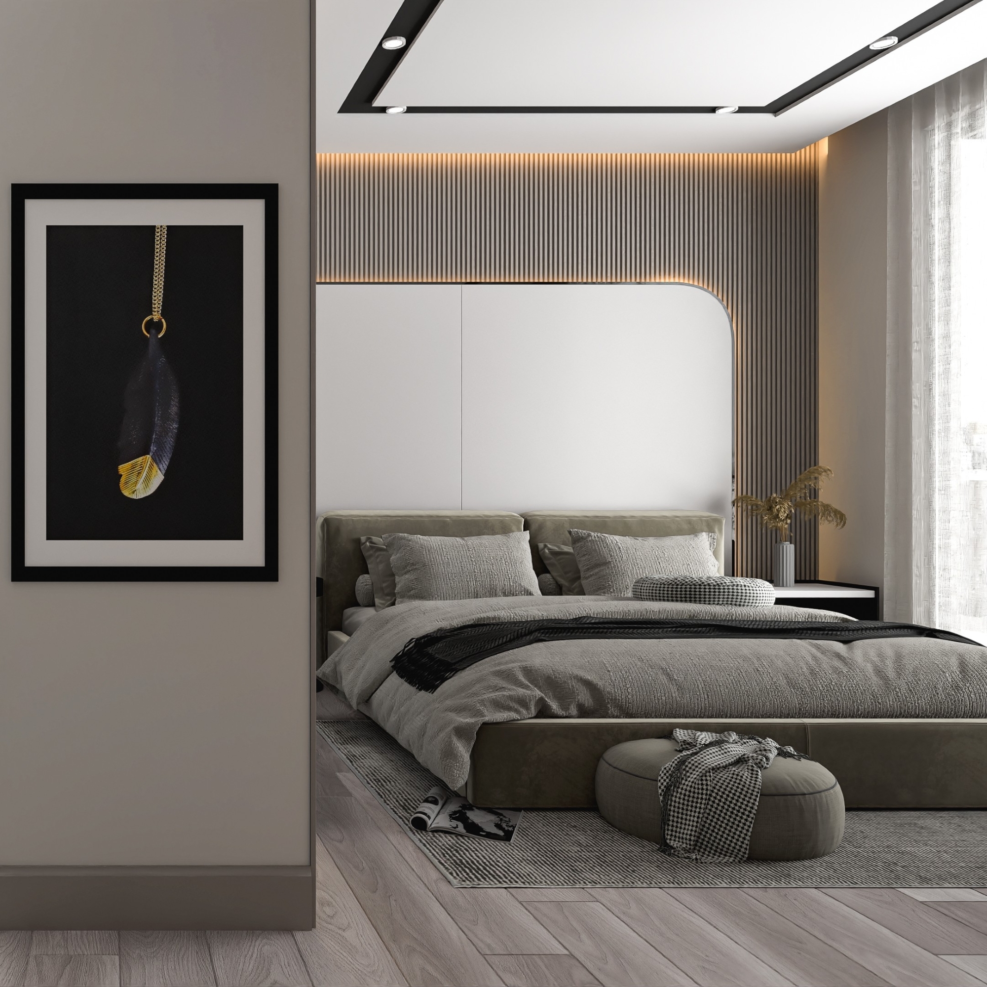Luksuriøs Bjergudsigt 4+1 Villa i ALTINTAŞ, Antalya