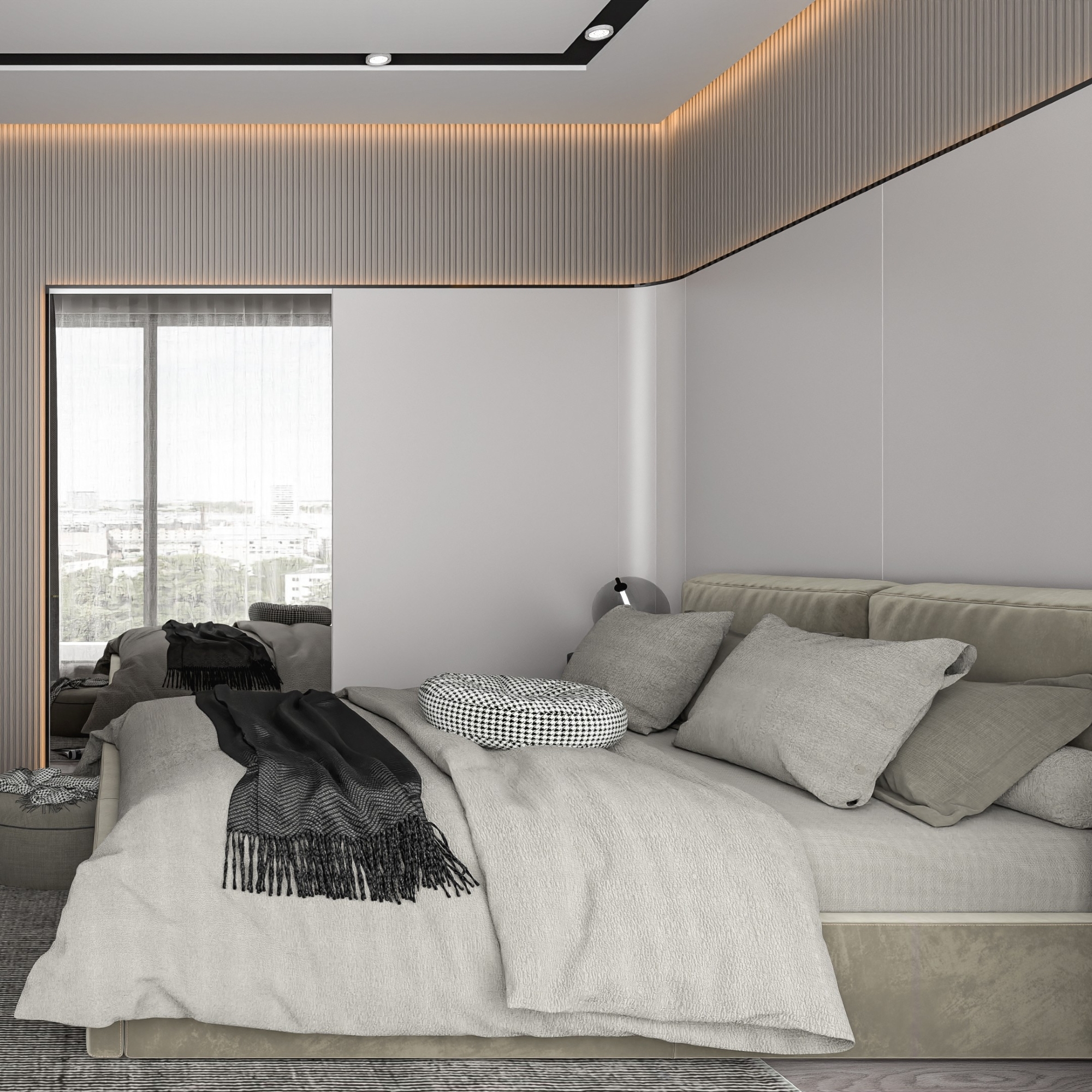 Luksuriøs Bjergudsigt 4+1 Villa i ALTINTAŞ, Antalya