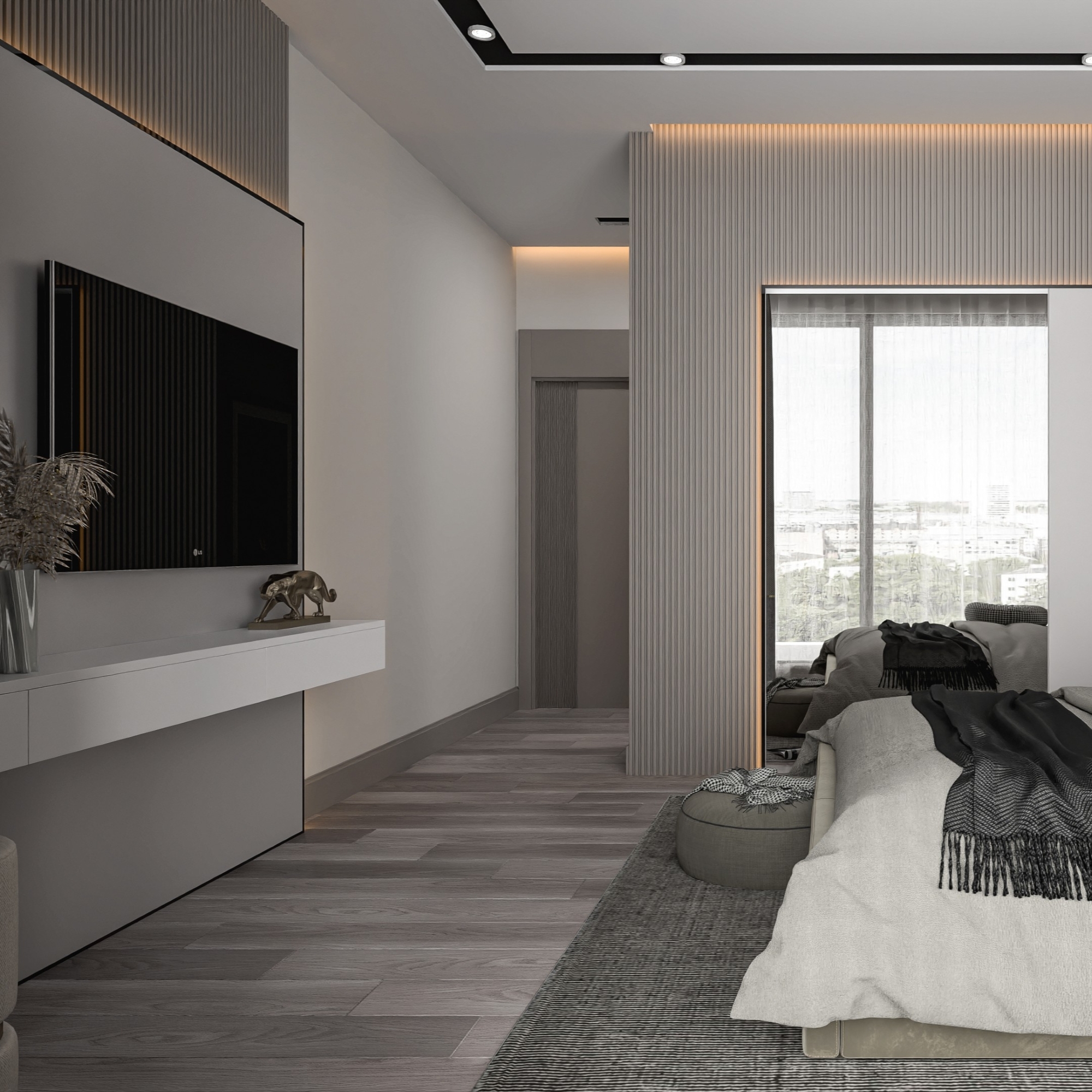Luksuriøs Bjergudsigt 4+1 Villa i ALTINTAŞ, Antalya