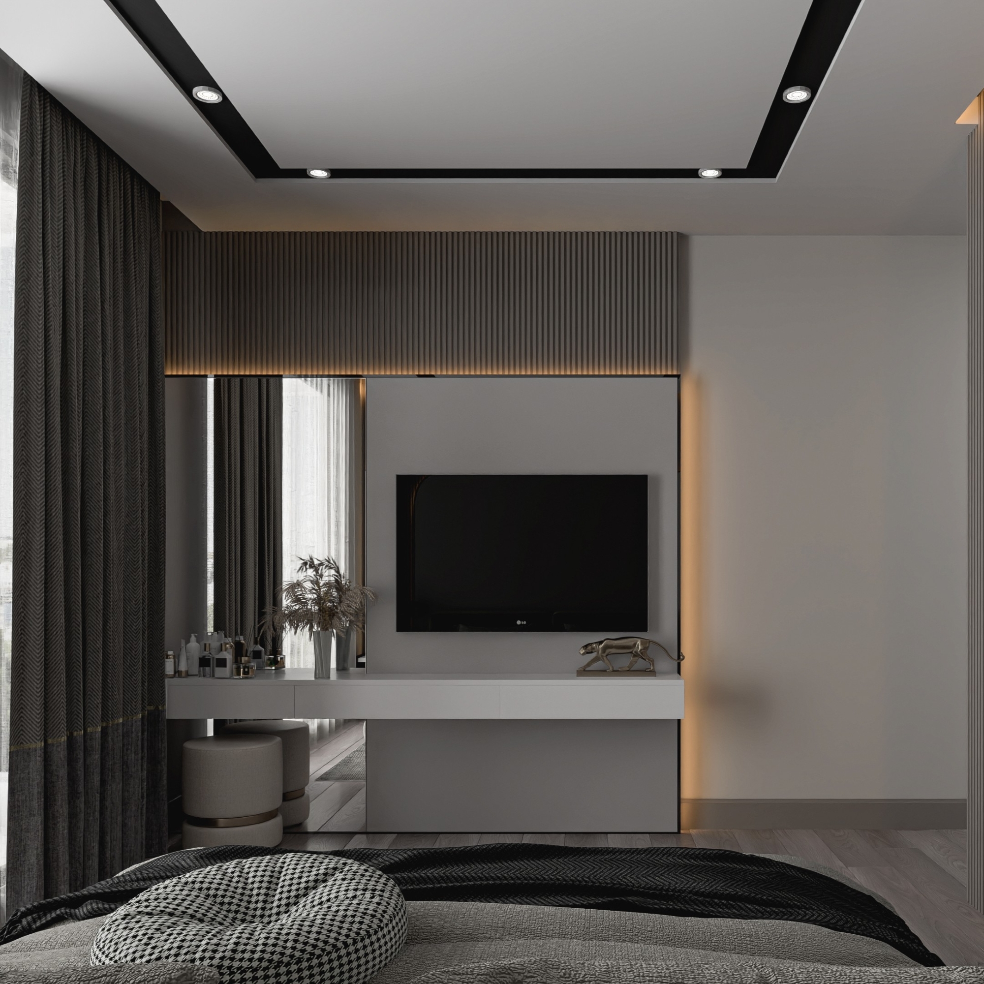 Luksuriøs Bjergudsigt 4+1 Villa i ALTINTAŞ, Antalya