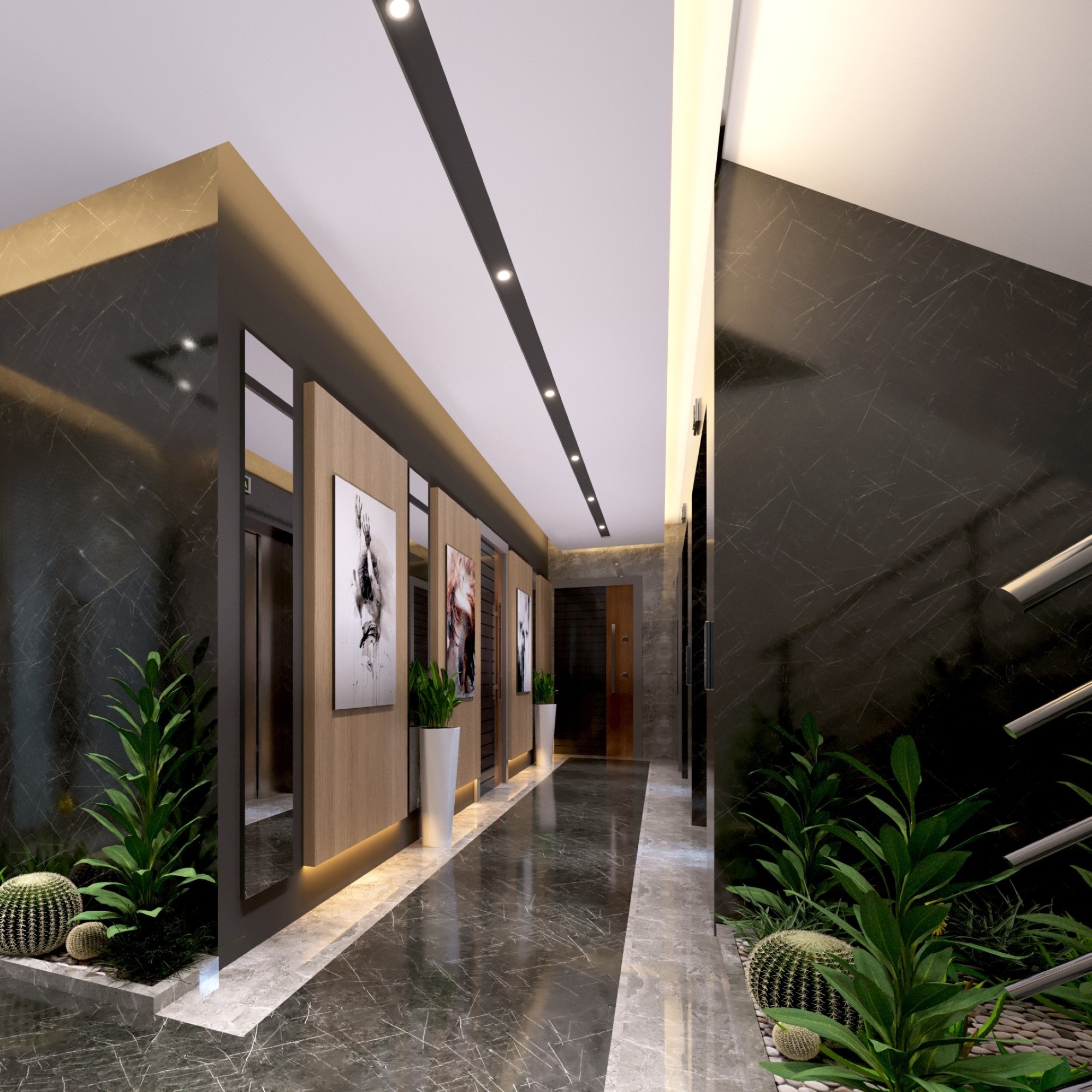 Modernes 2+1 Apartment mit Bergblick, Antalya