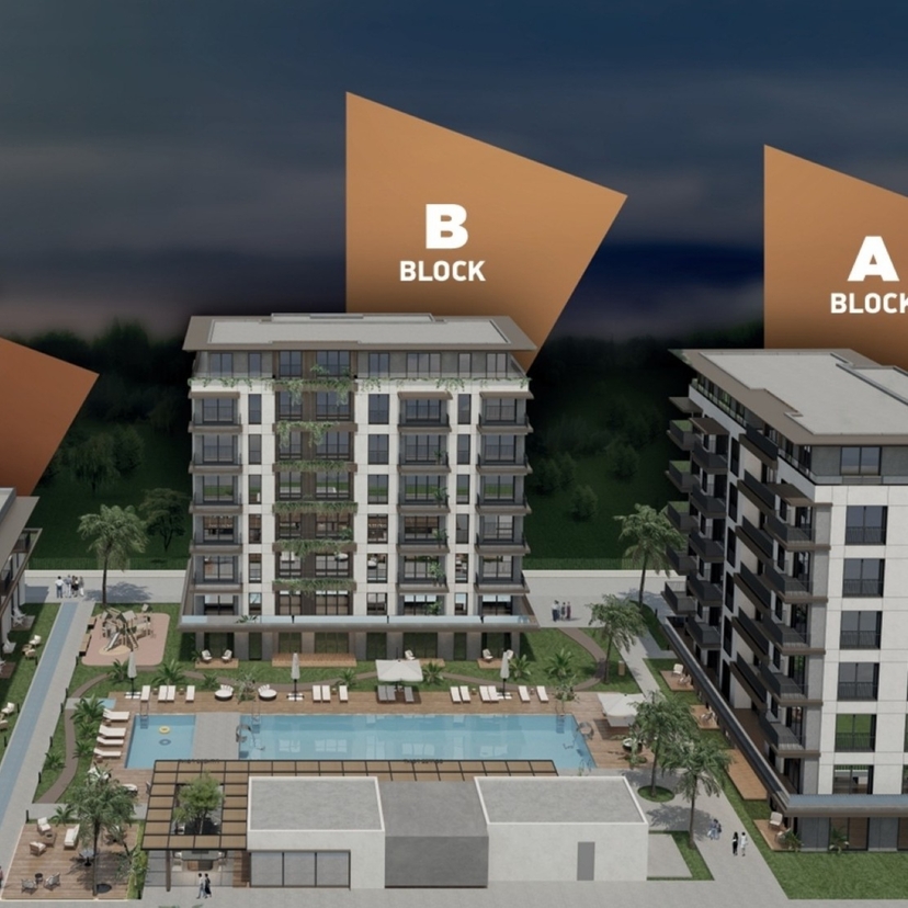 Luxury 1+1 Apartment with Mountain View, Antalya - ALTINTAŞ