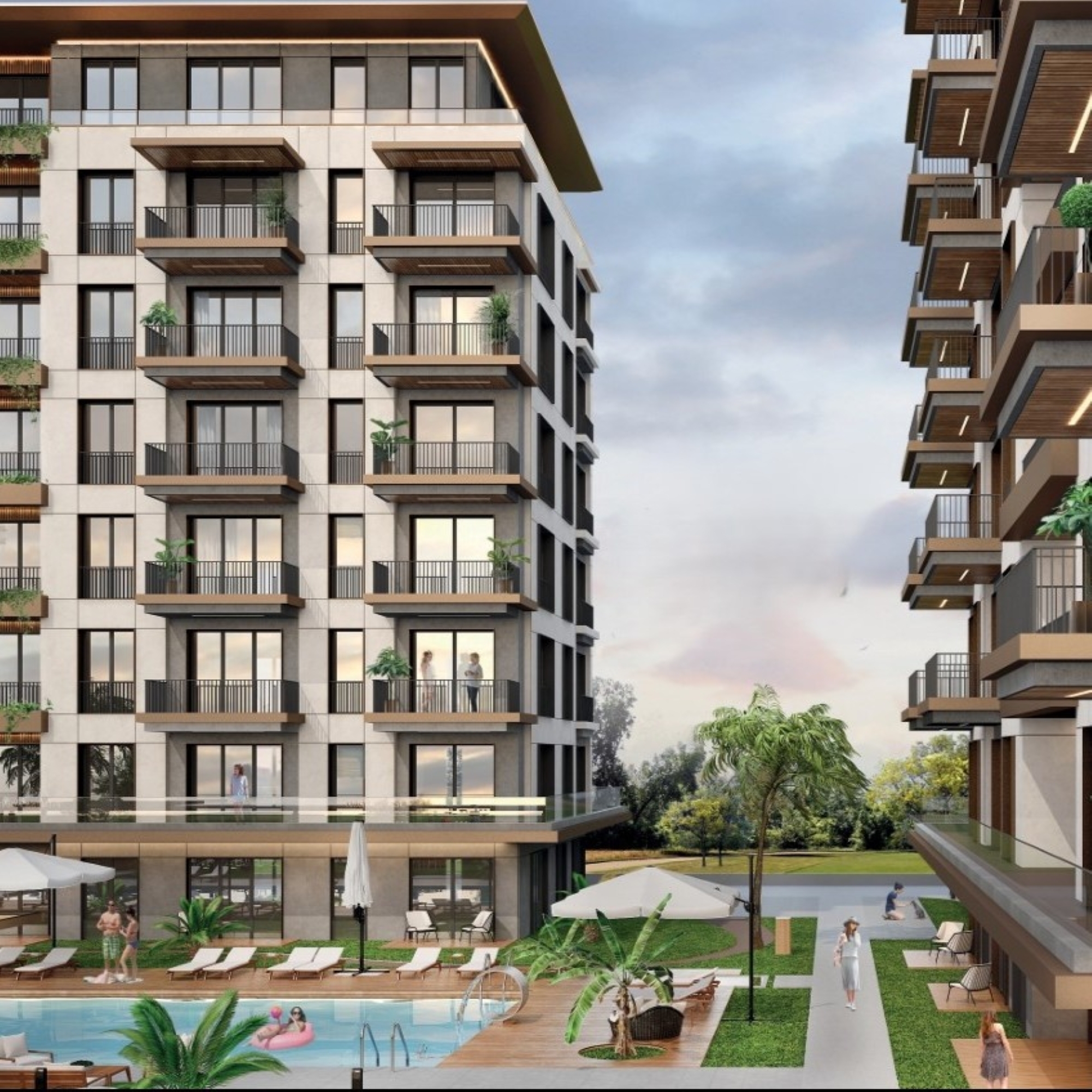 Luxury 1+1 Apartment with Mountain View, Antalya - ALTINTAŞ
