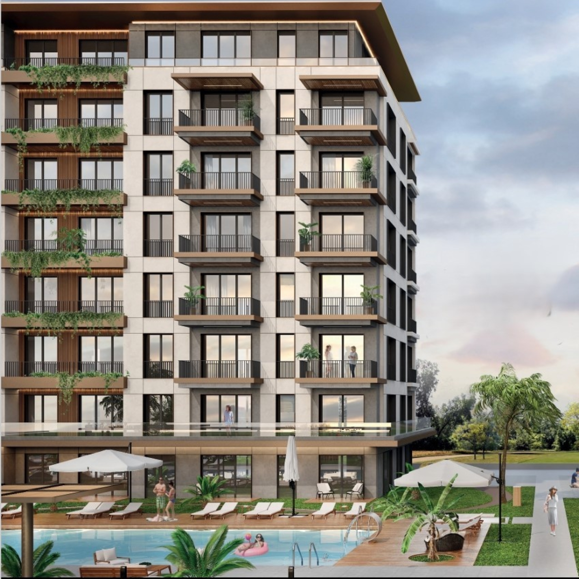 Luxury 1+1 Apartment with Mountain View, Antalya - ALTINTAŞ