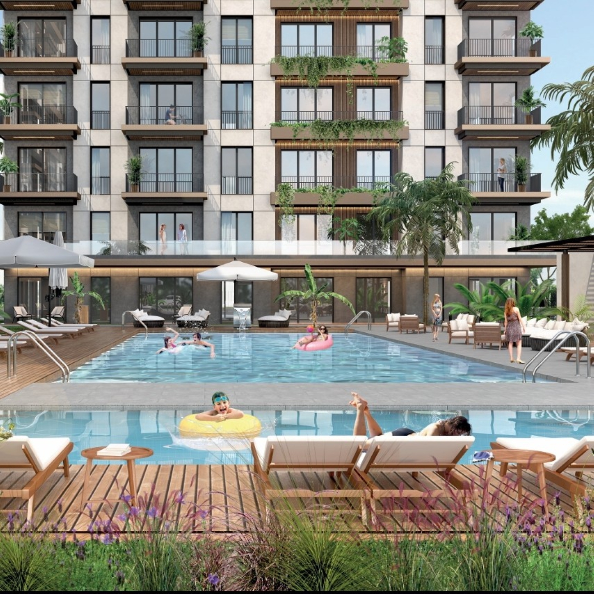 Luxury 1+1 Apartment with Mountain View, Antalya - ALTINTAŞ