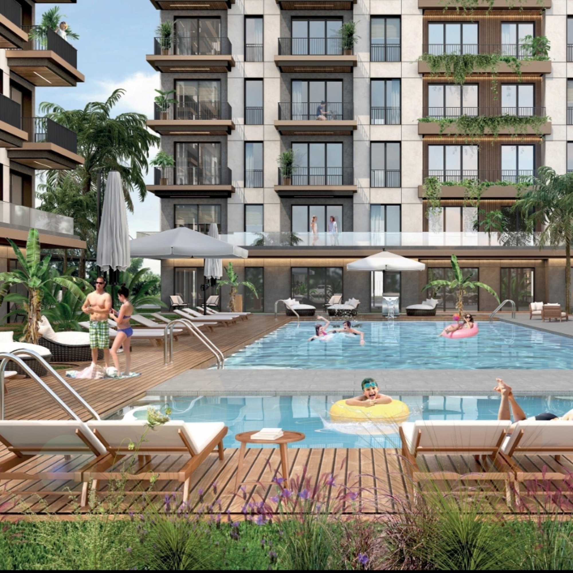 Luxury 1+1 Apartment with Mountain View, Antalya - ALTINTAŞ