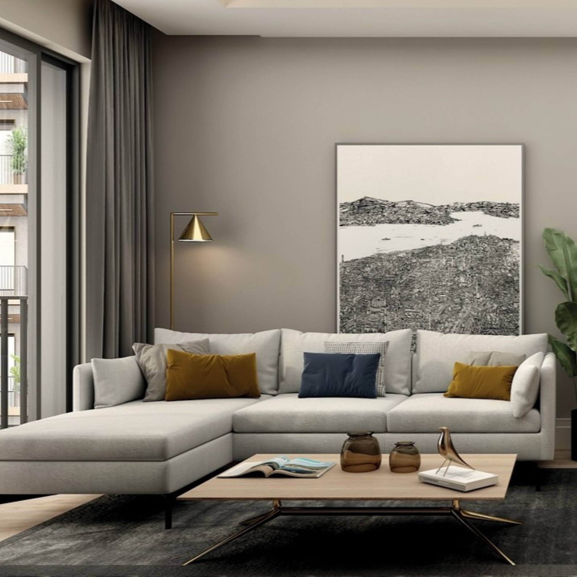 Luxury 1+1 Apartment with Mountain View, Antalya - ALTINTAŞ