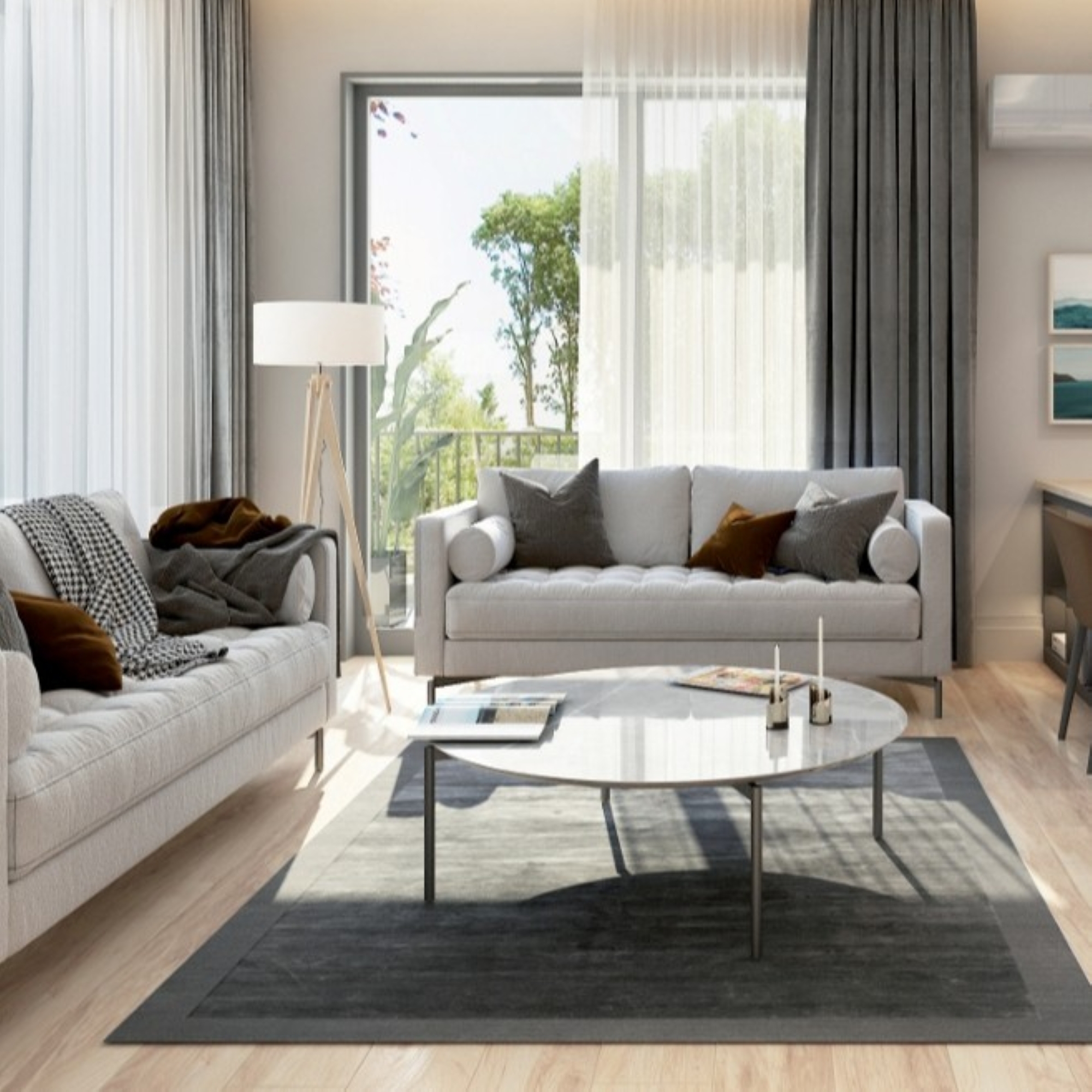 Luxury 1+1 Apartment with Mountain View, Antalya - ALTINTAŞ