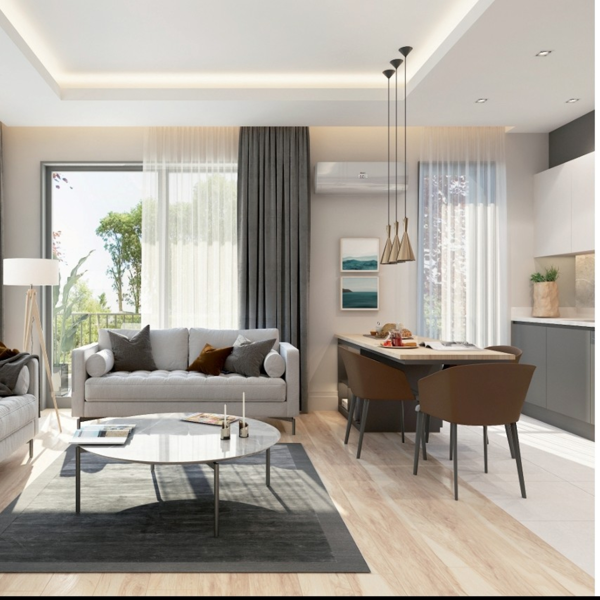 Luxury 1+1 Apartment with Mountain View, Antalya - ALTINTAŞ