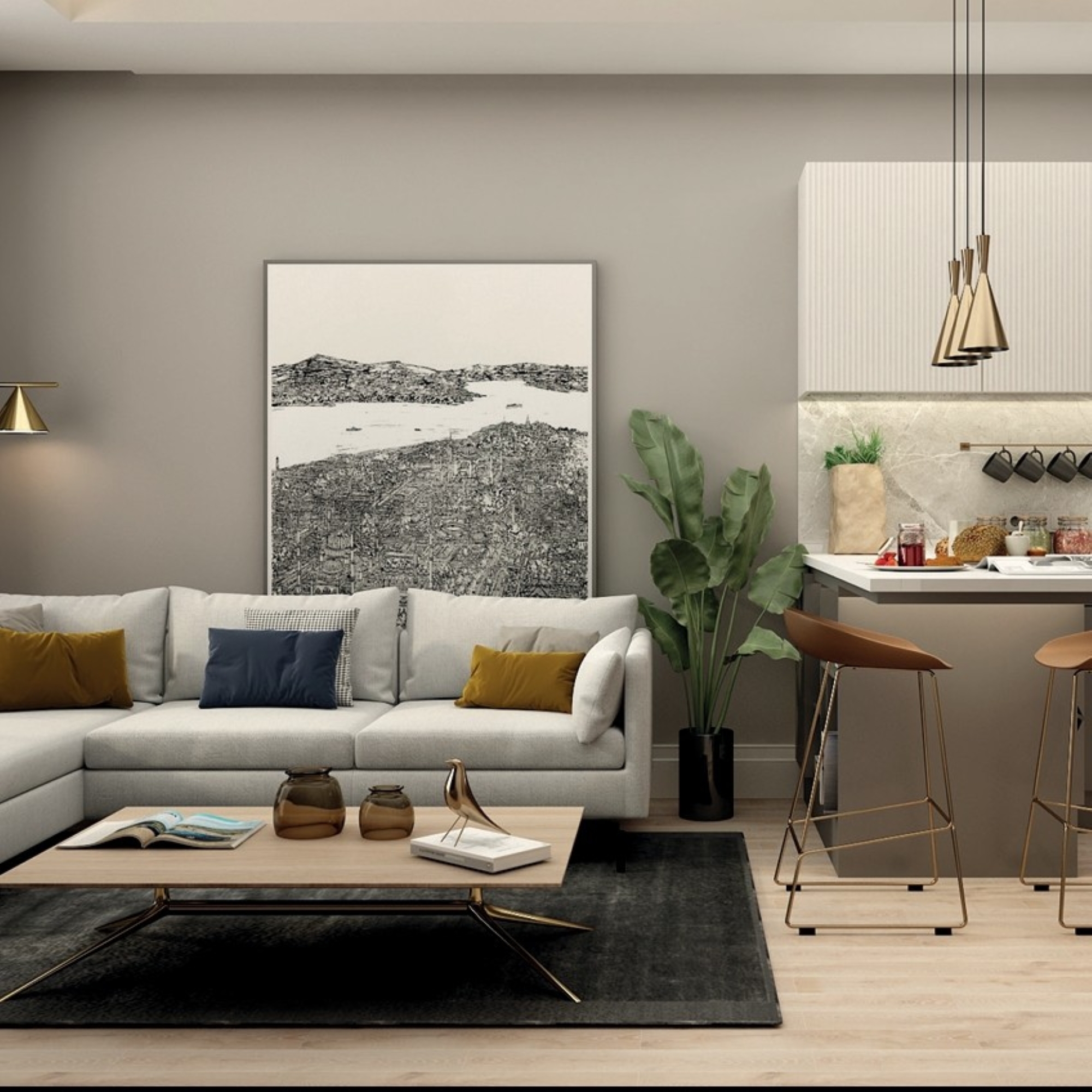 Luxury 1+1 Apartment with Mountain View, Antalya - ALTINTAŞ