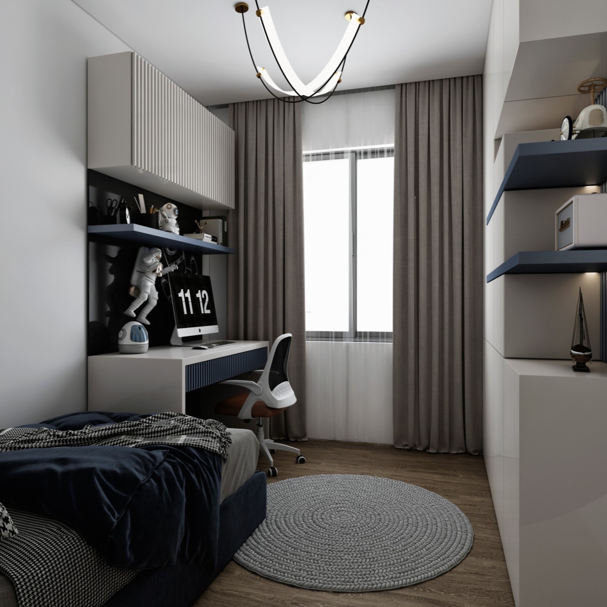 Luxury 2+1 Mountain View Apartments in Antalya - ALTINTAŞ