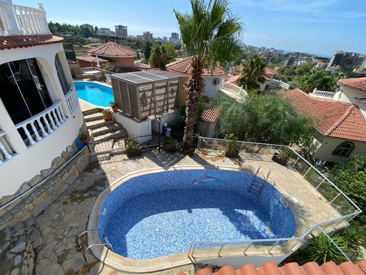 Luxury 3+1 Villa with Sea and Mountain Views in Alanya - Avsallar