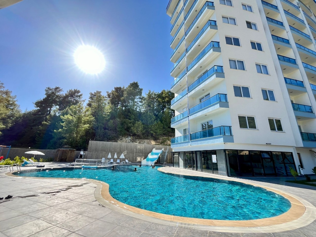 Ylellinen 1+1 asunto vuorinäköalalla, Alanya - Avsallar