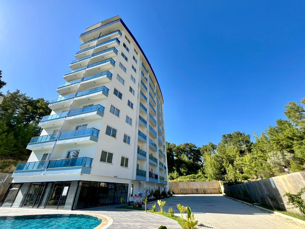 Ylellinen 1+1 asunto vuorinäköalalla, Alanya - Avsallar