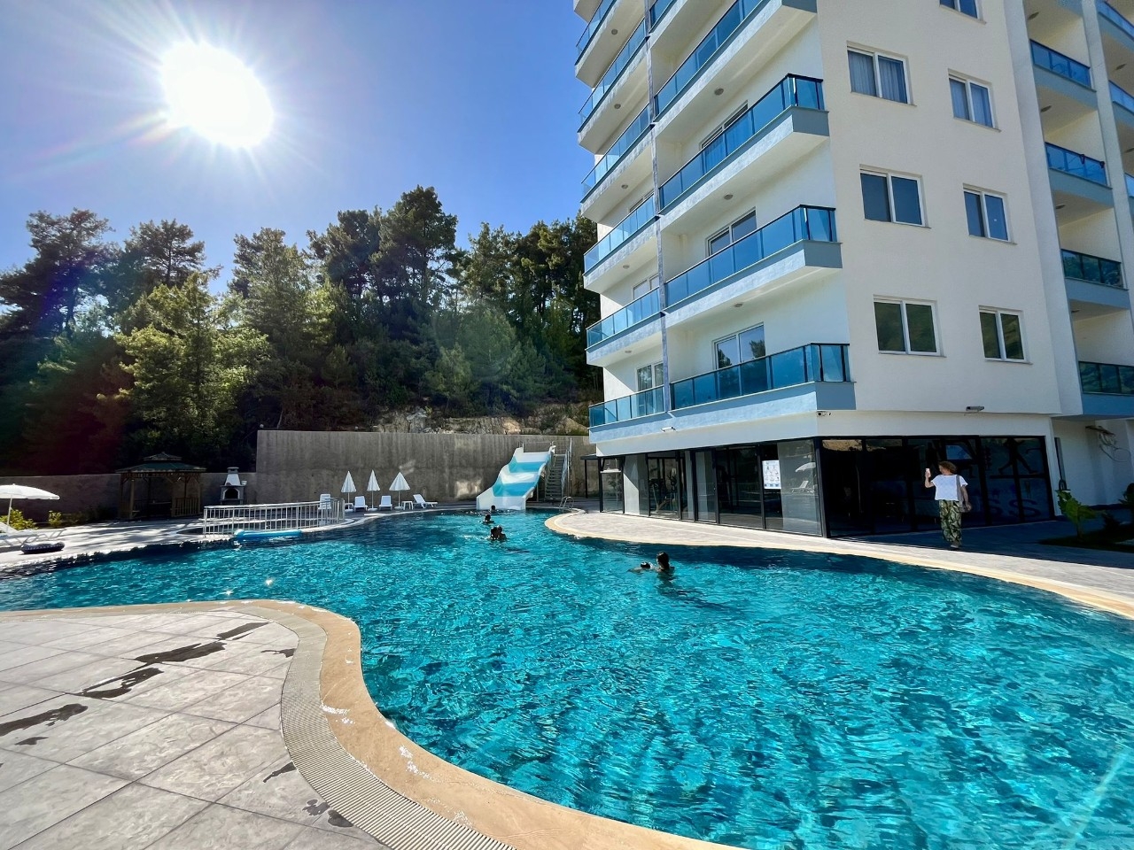 Ylellinen 1+1 asunto vuorinäköalalla, Alanya - Avsallar