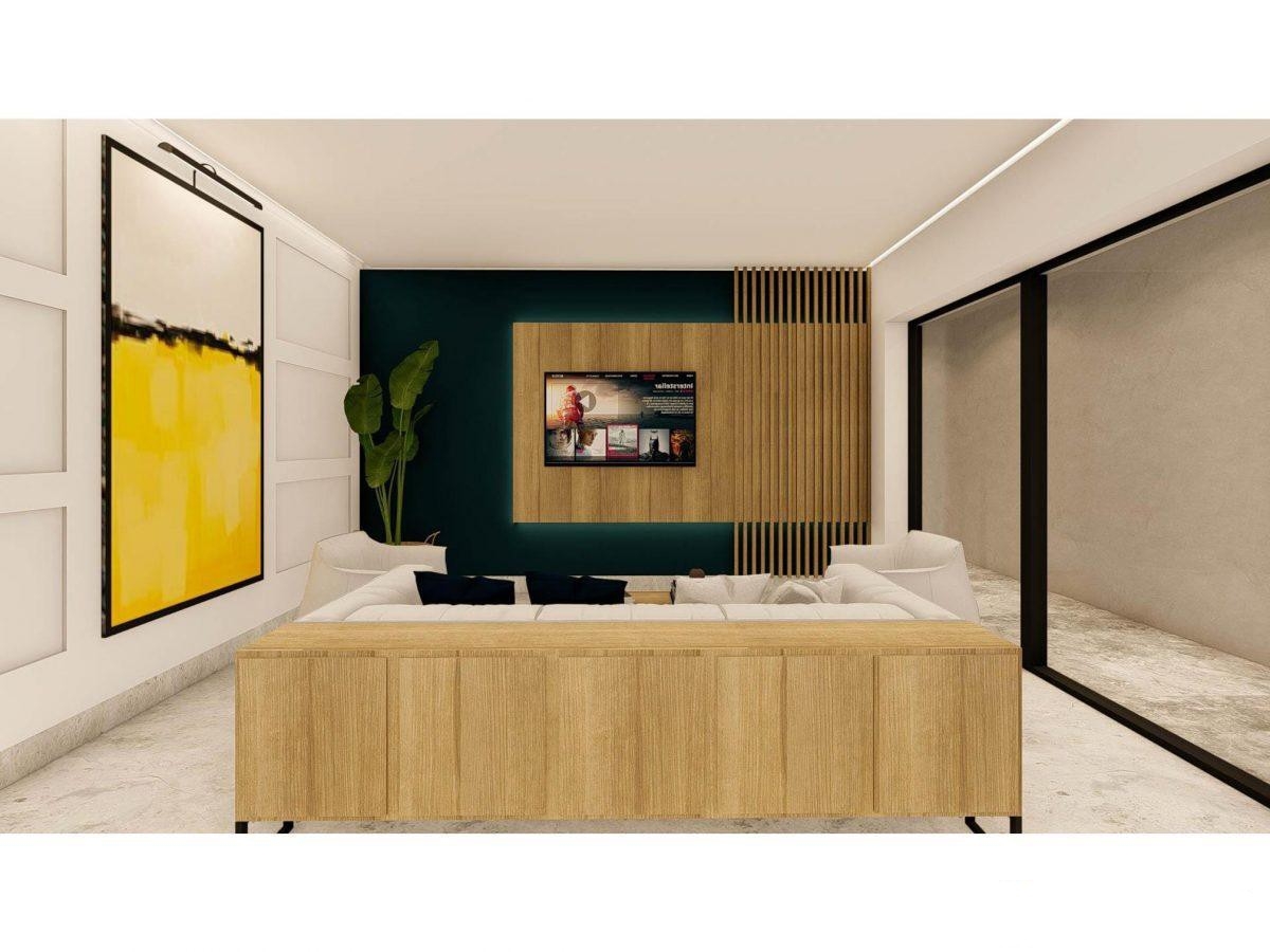 Luxuriöse 1+1 Wohnung mit Meerblick und Bergblick, Alanya - Kargicak