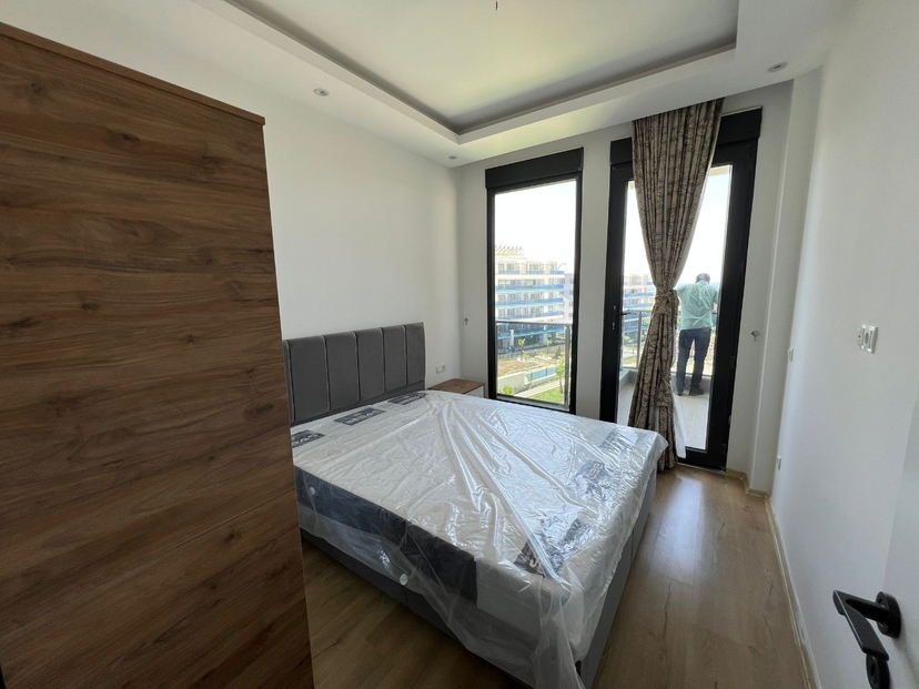 Luxuriöse 1+1 Wohnung mit Meerblick und Bergblick, Alanya - Kargicak