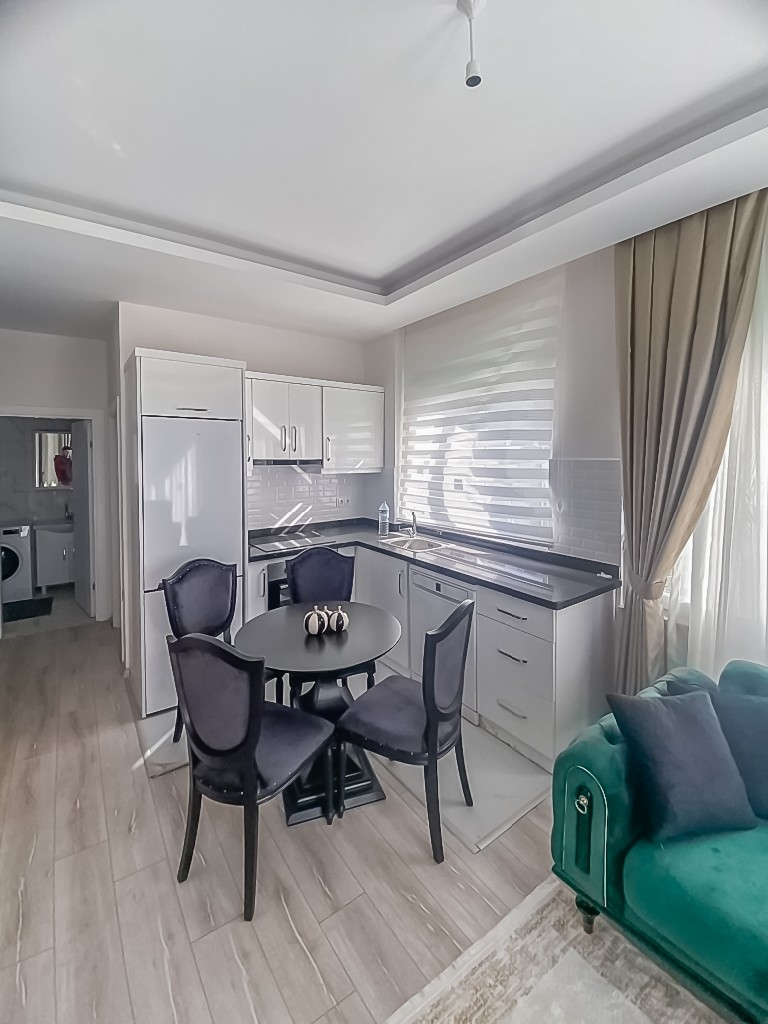 Luxuriöses 1+1 Apartment mit Bergblick, Alanya - Avsallar