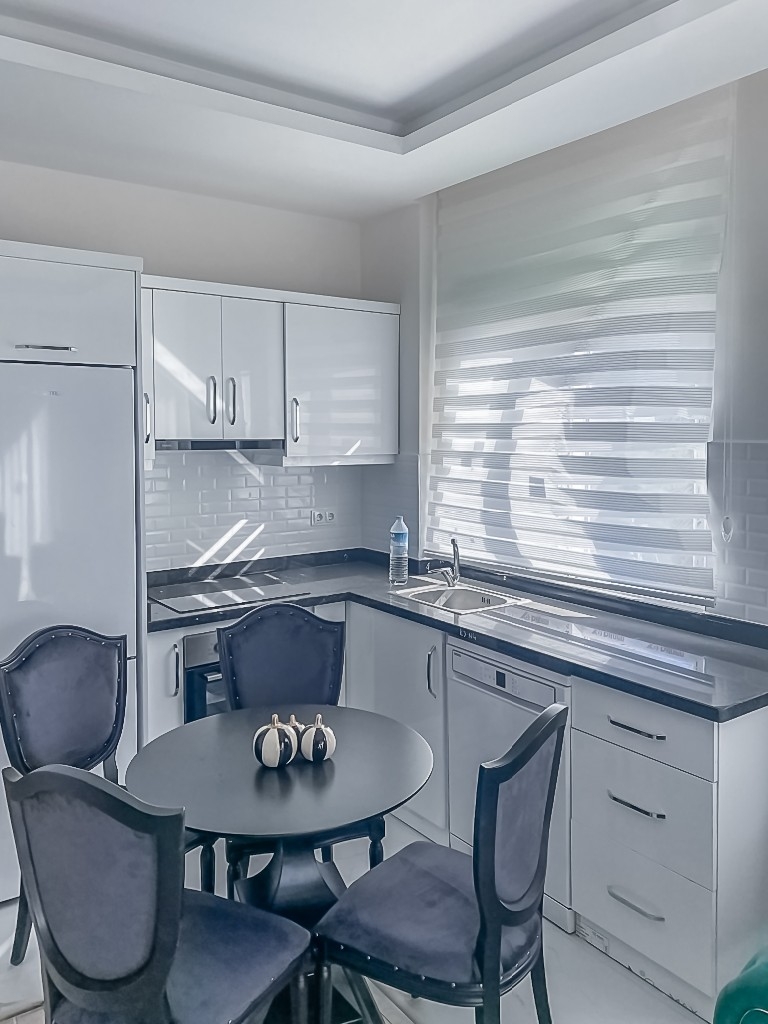 Luxuriöses 1+1 Apartment mit Bergblick, Alanya - Avsallar